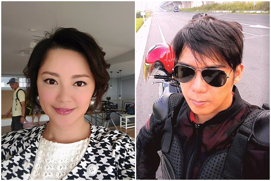 陳子強與傅天穎離婚5年，兒子「小天子」扶養權歸女方。（右圖翻攝陳子強臉書、左圖翻攝傅天穎臉書）