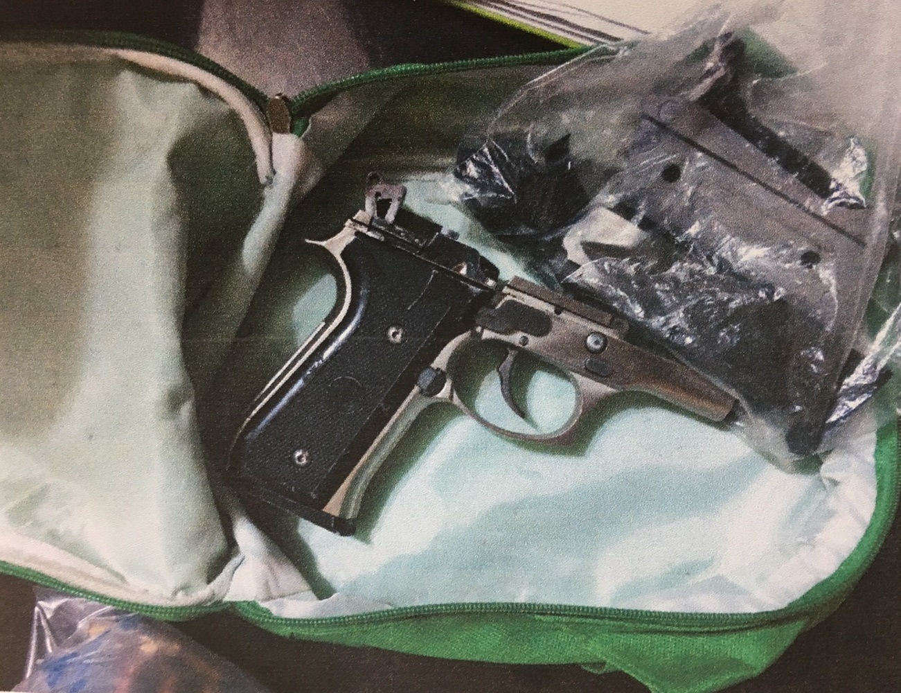 撞死清大奇才的胡家瑞再次惹事，在住家試槍而被逮捕。（翻攝畫面）