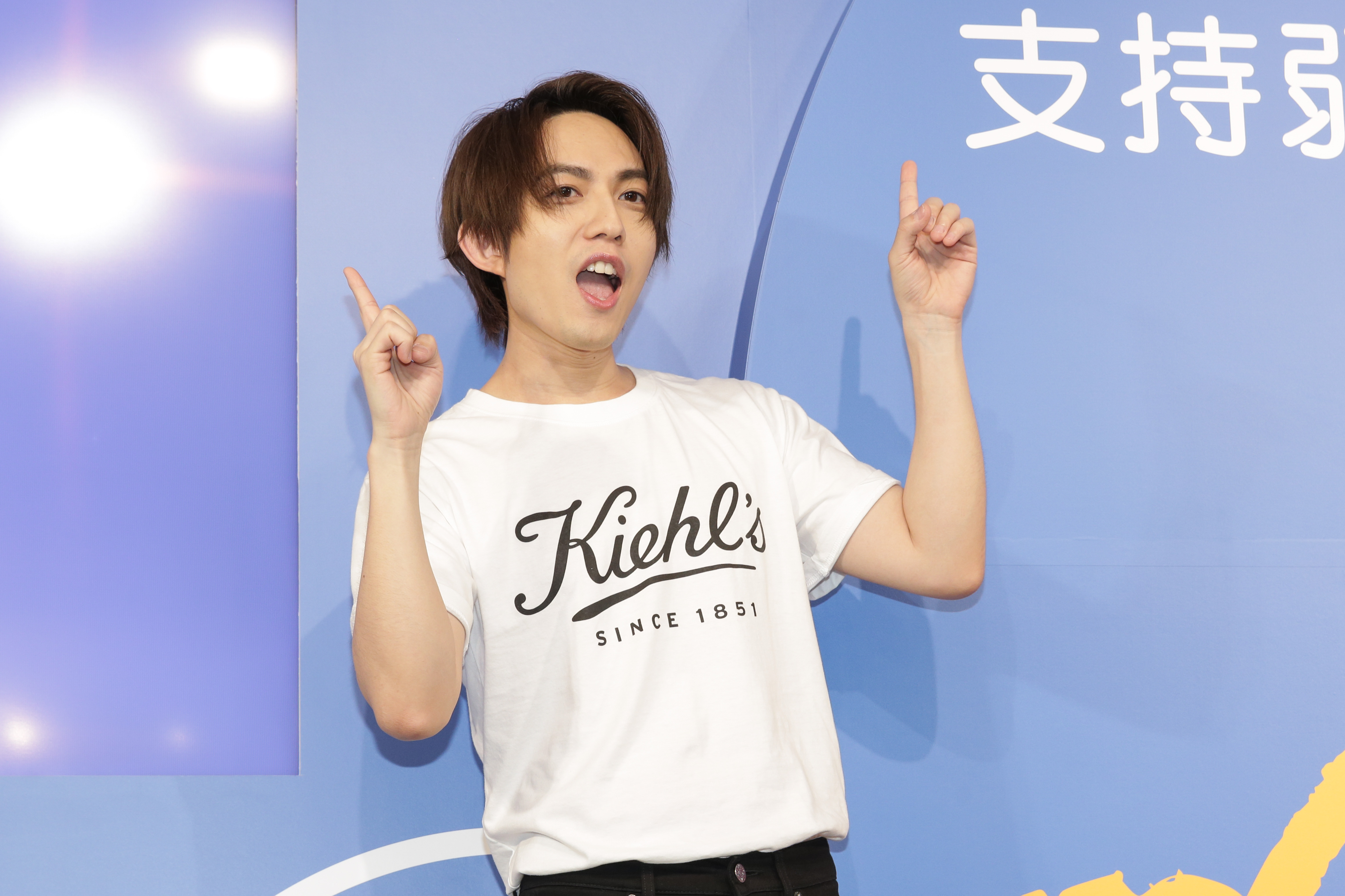 林宥嘉今出席「愛＋1支持弱勢兒童課後陪讀計畫」公益活動。