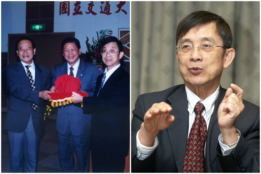 前交大校長張俊彥今晨病逝，家屬尊重其遺願，不公開追思。（右圖東方IC，左圖翻攝交通大學臉書）