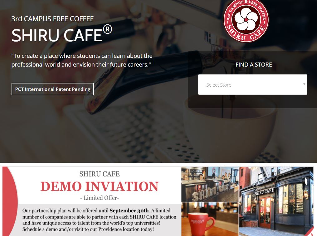 Shiru Cafe來自日本，目前在日本、印度、美國有設分店。（翻攝自Shiru Cafe官網）