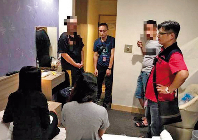 泰女藉新南向政策免簽來台賣淫，被嘉義警方逮捕。（資料照）