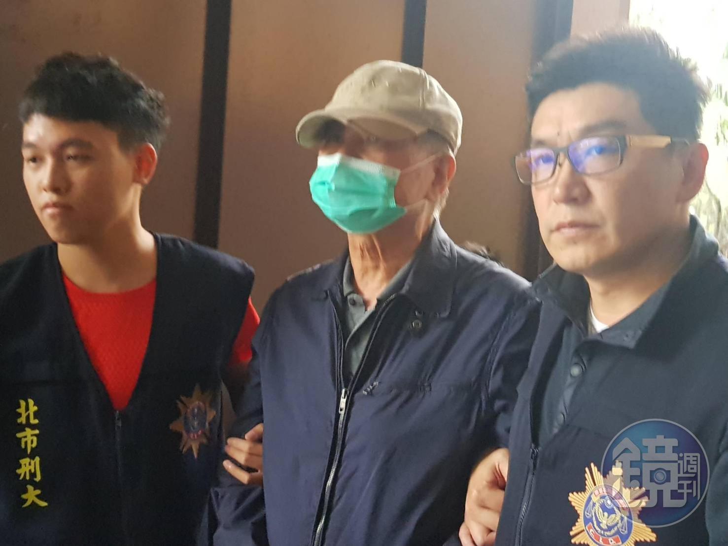 前監委周哲宇逃避服刑被通緝，昨（13）日被北市刑大緝捕到案。