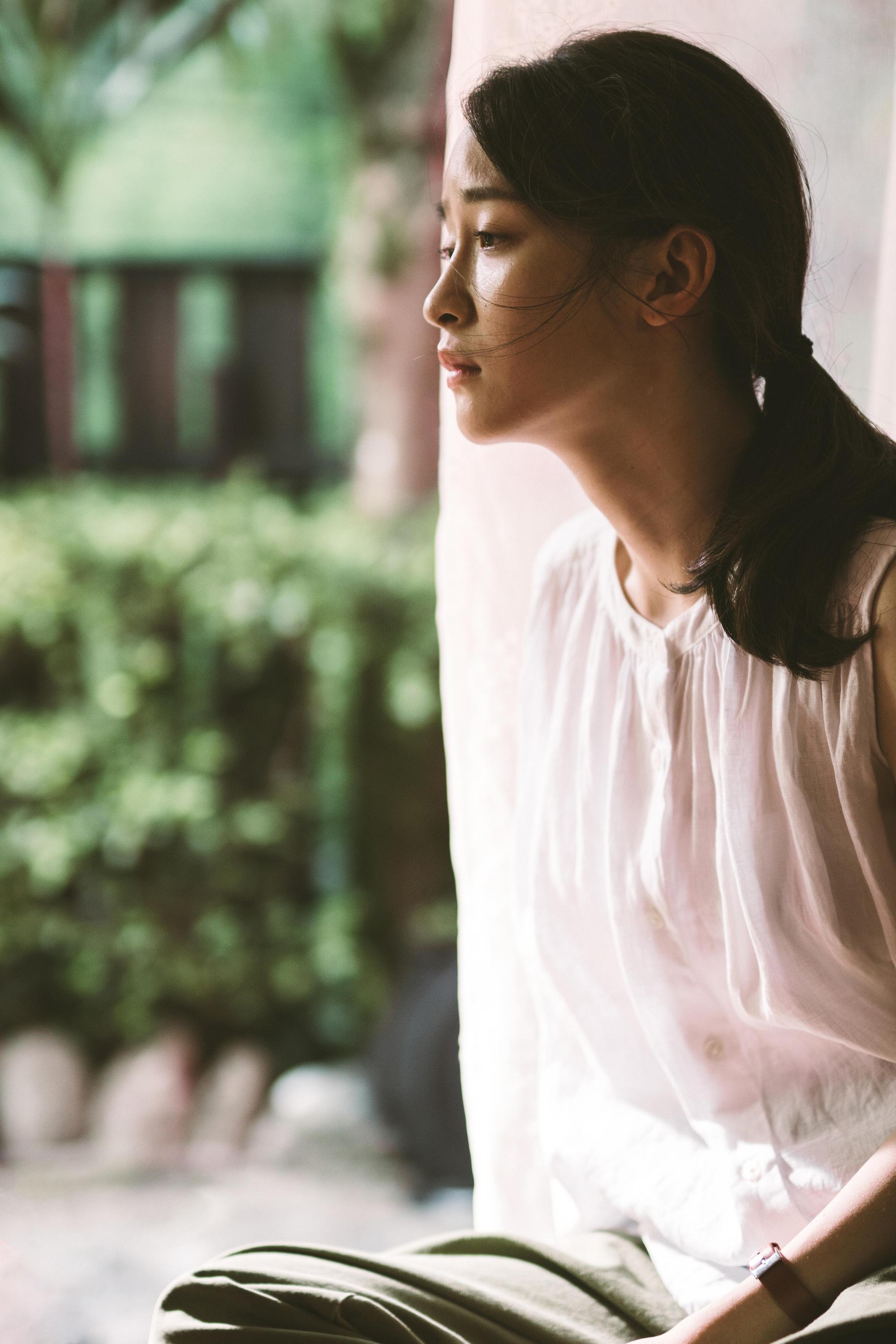 偶像劇《動物系戀人啊》中飾演隋棠的女兒的睦弈,憑《張玉紅蛋》入圍最佳女演員。(台北市影委會提供)