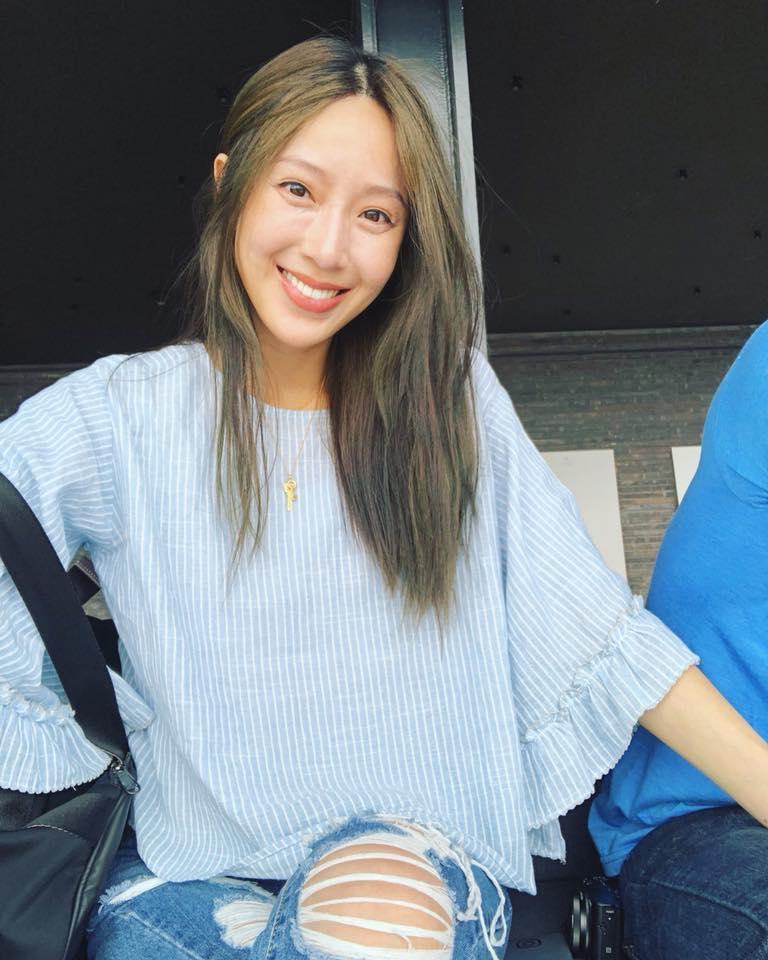 隋棠多年走秀經驗豐富，也曾發生不少尷尬事，曾發現與藝人撞衫，結果立即換上另一套禮服。（摘自隋棠臉書）