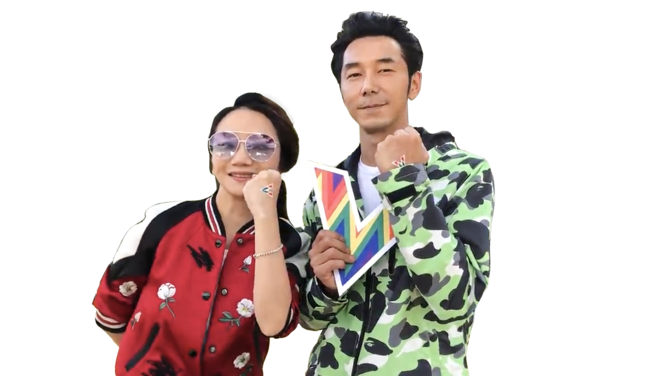 陶子及李李仁夫妻宣揚同志婚姻需要民法保障。(愛最大提供)