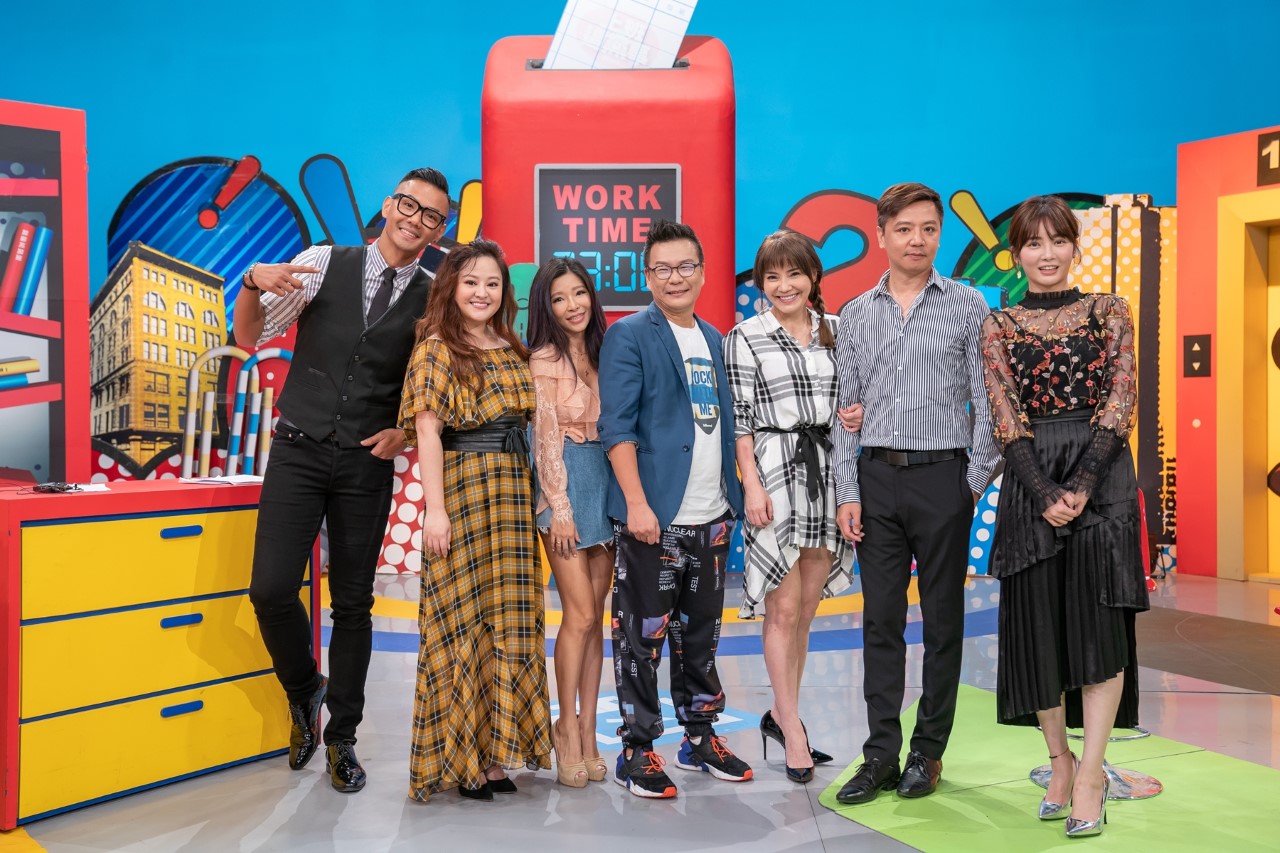 藝人上《上班這黨事》討論感情是否真會在婚後變淡，陳建州（左）認為只要遵循「老婆的話永遠是對的」，感情就能保鮮。