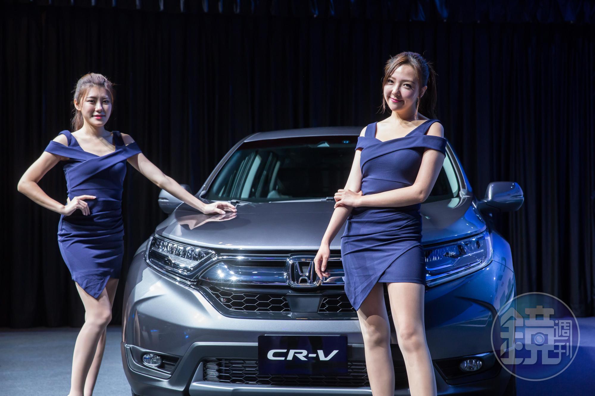 CR-V被譽為全台最賣休旅車,Honda今(16)日發表2019年小改款車型,將銷售目標向上調為2萬台。