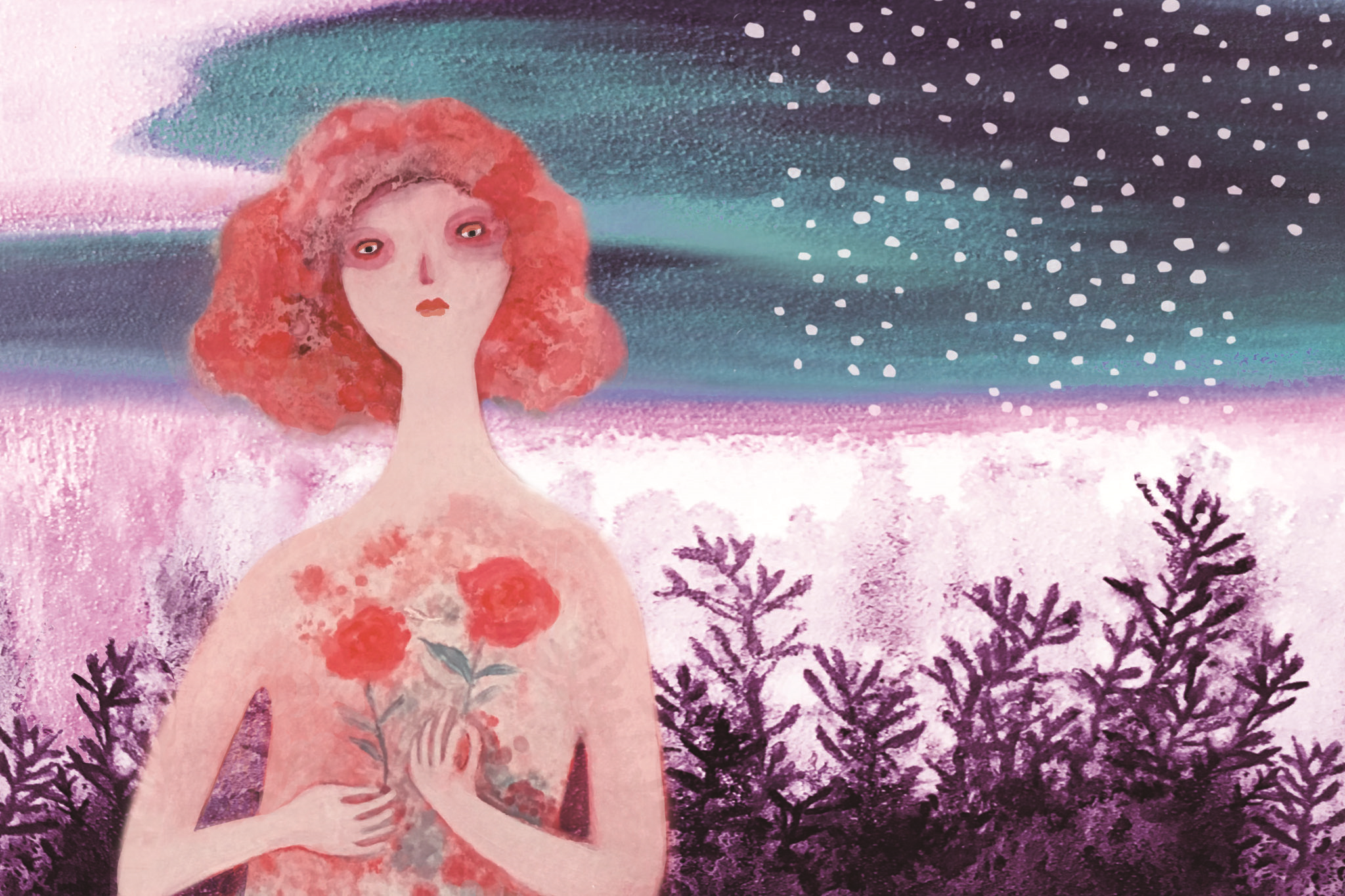 【詩】那湖的湖心沒有波紋　﻿林秀婷