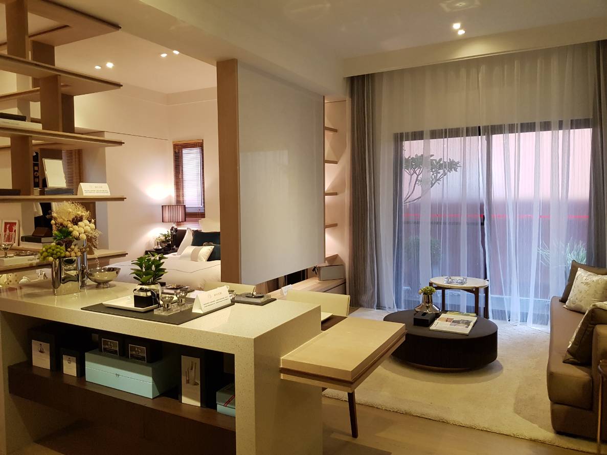 晶華MORI規劃21到57坪，24坪格局還能規劃中島空間。