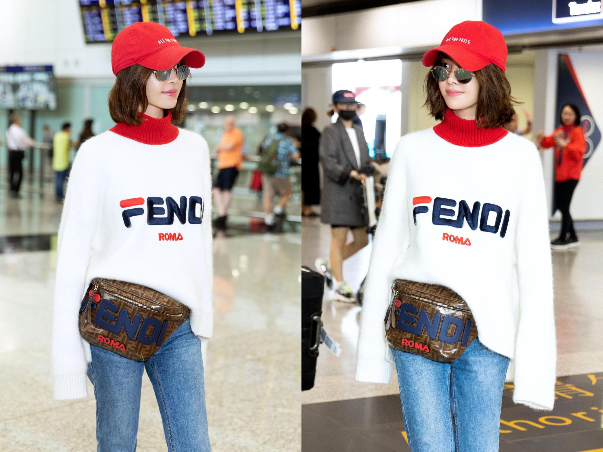 蔡依林的FENDI MANIA服裝與腰包,皆為NT$39,000。(FENDI提供)