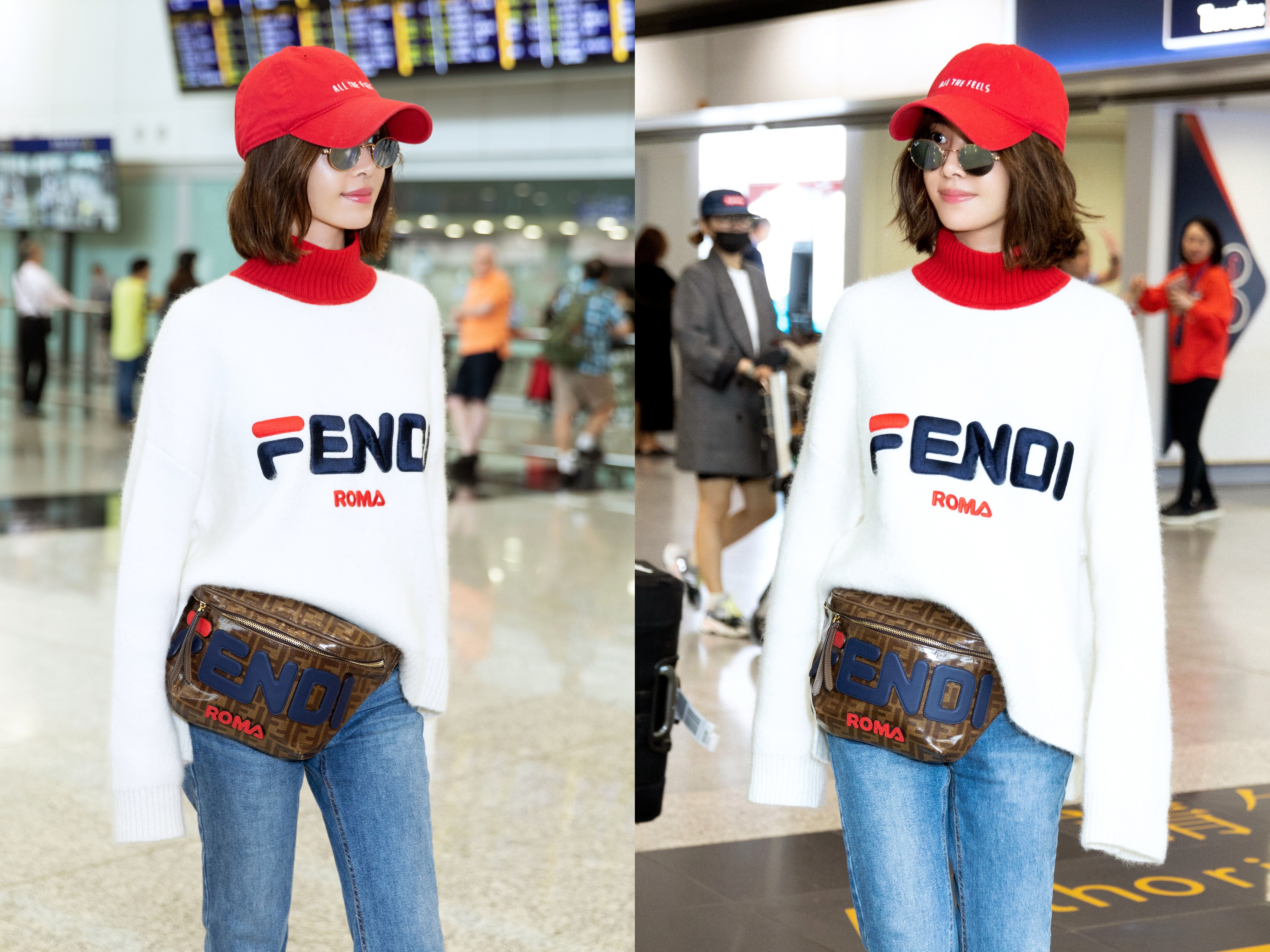 蔡依林的FENDI MANIA服裝與腰包，皆為NT$39,000。（FENDI提供）
