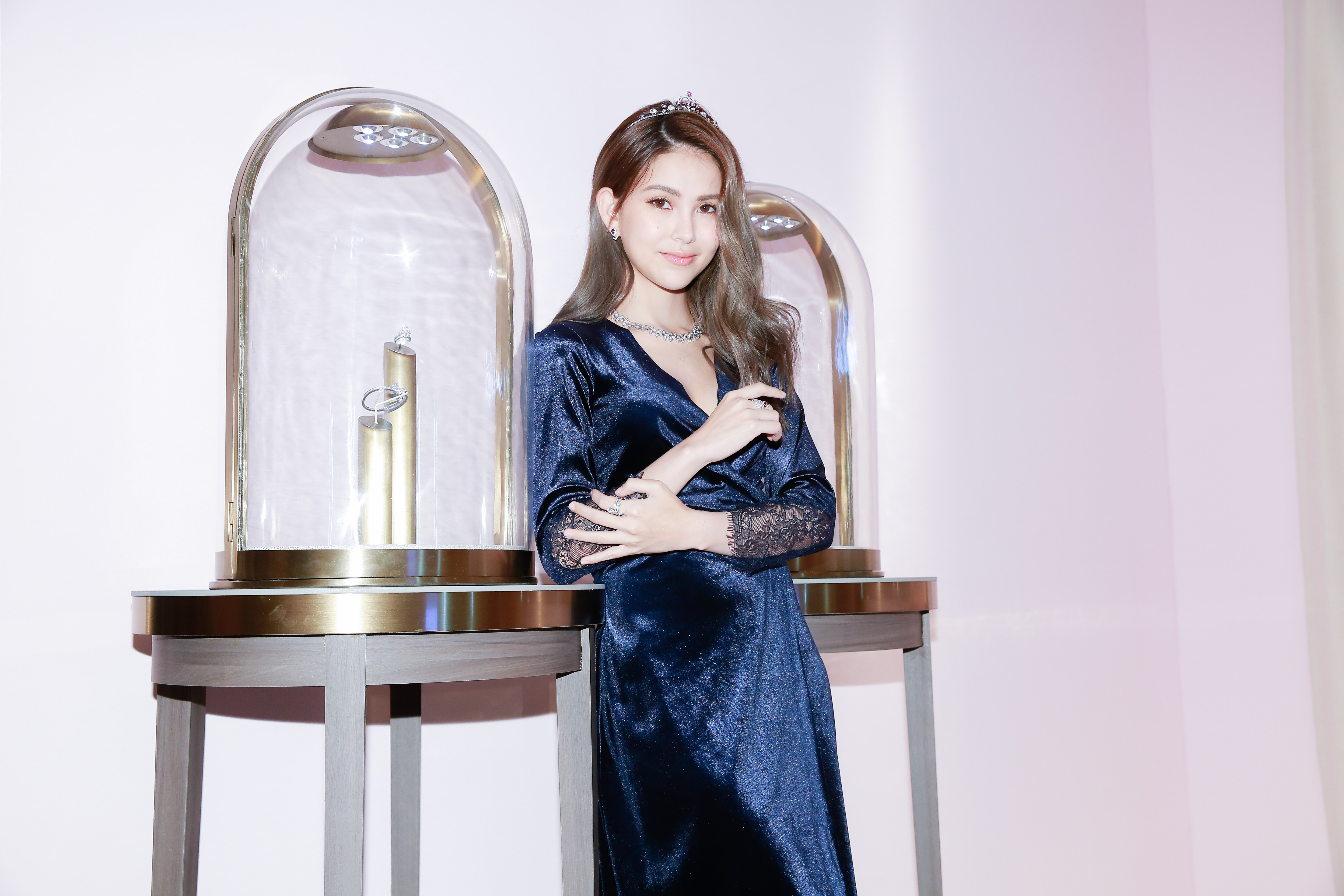 昆凌出席Chaumet全新Josephine系列上市活動，透露此系列見證她人生最幸福的重要時刻。