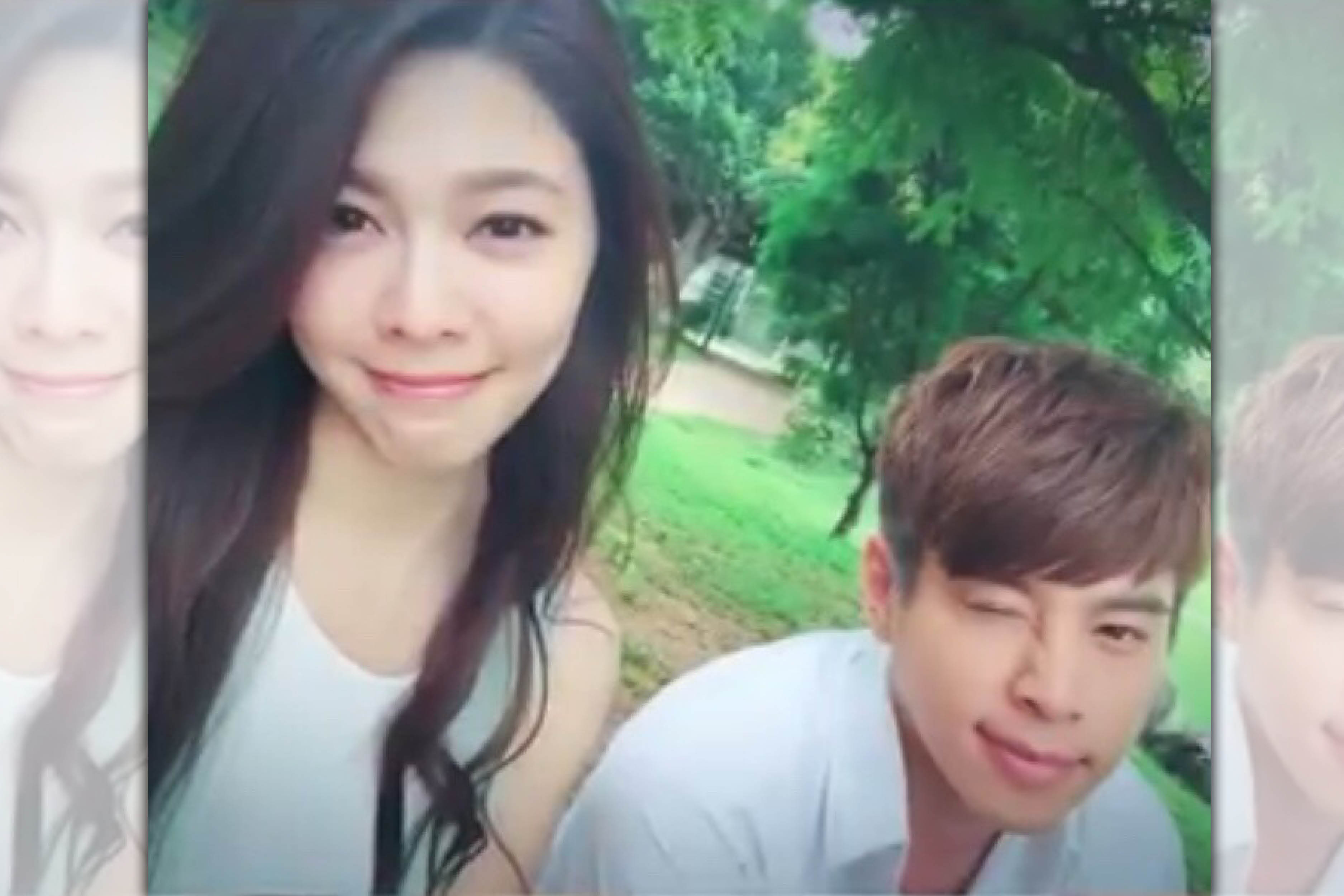 白家綺今天在臉書上公布已登記結婚並懷孕3個月的消息