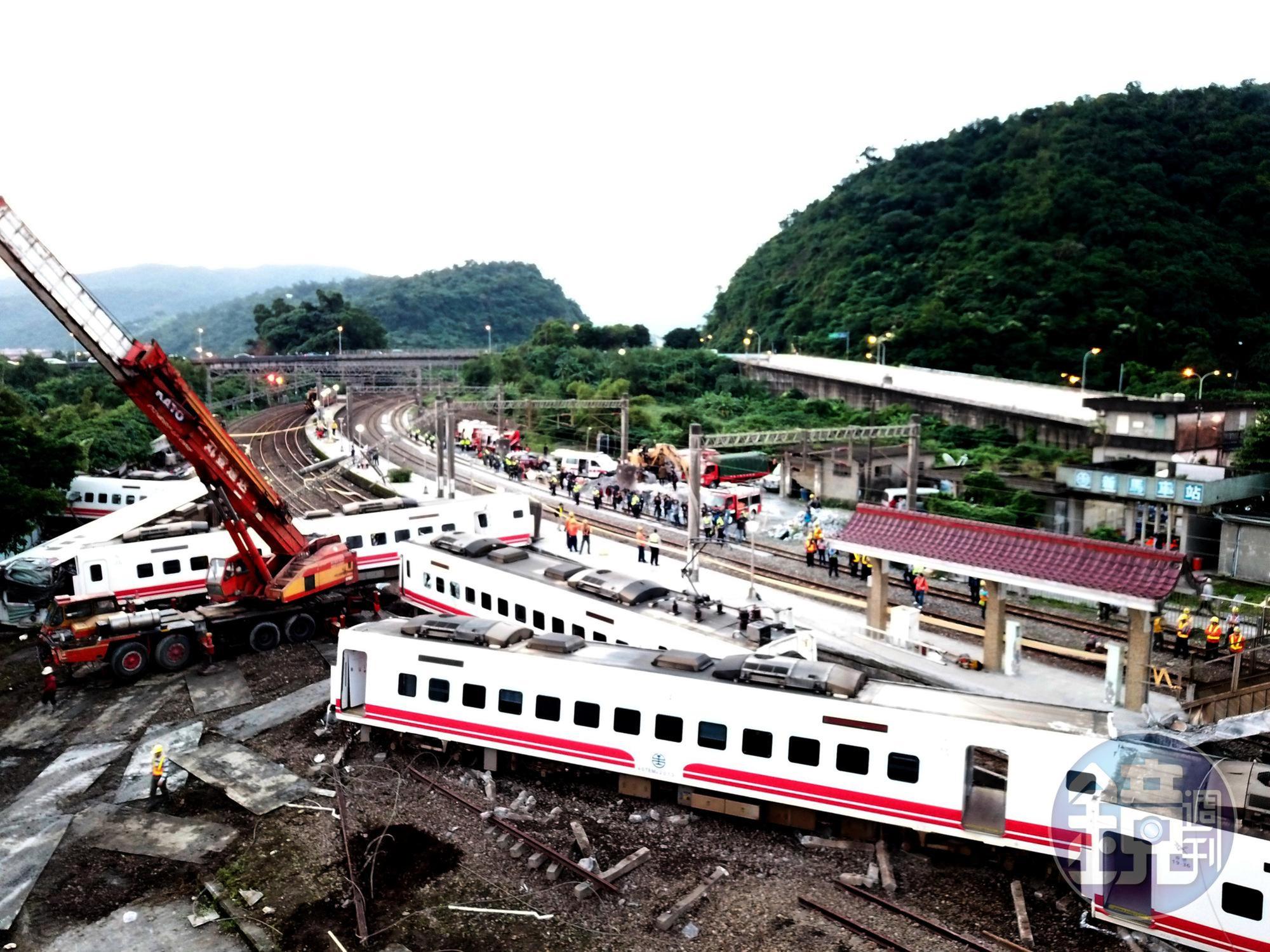 台鐵普悠瑪列車昨日傍晚發生翻覆意外，司機目前狀況穩定，已恢復語言能力可做筆錄。