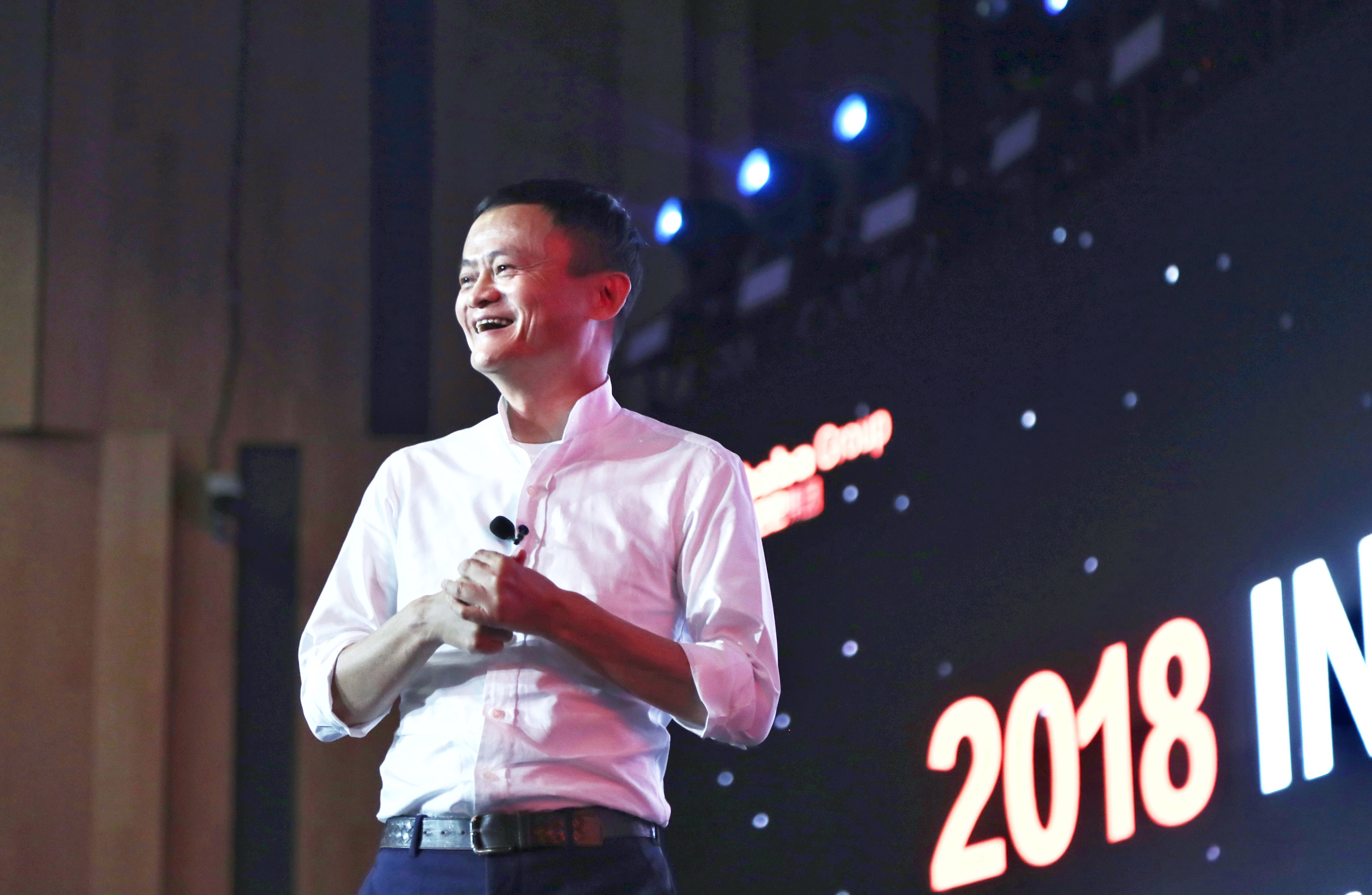 阿里巴巴創辦人馬雲日前雖喊出要退休，但淘寶重新布局台灣市場的腳步並未延遲。（東方IC）