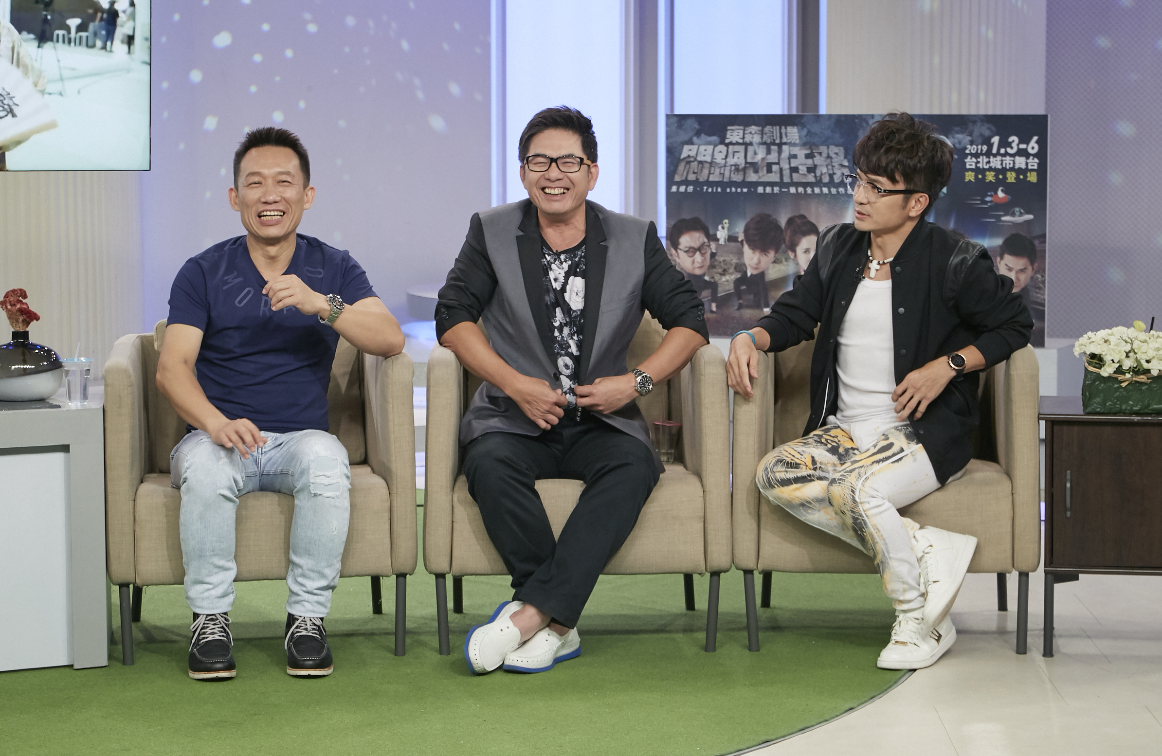 模仿天王郭子乾領銜洪都拉斯、九孔、唐從聖、納豆、吳怡霈、康茵茵即將再組《悶鍋出任務》盛大回歸台北城市舞台。（量子娛樂）