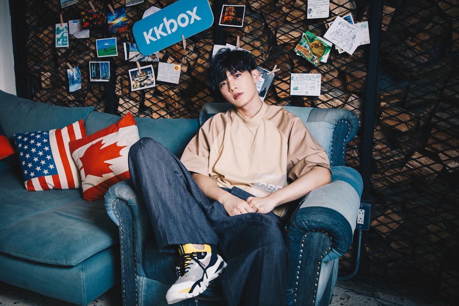 炎亞綸自爆初戀就被劈腿,仍對愛情充滿期待。(KKBOX提供)
