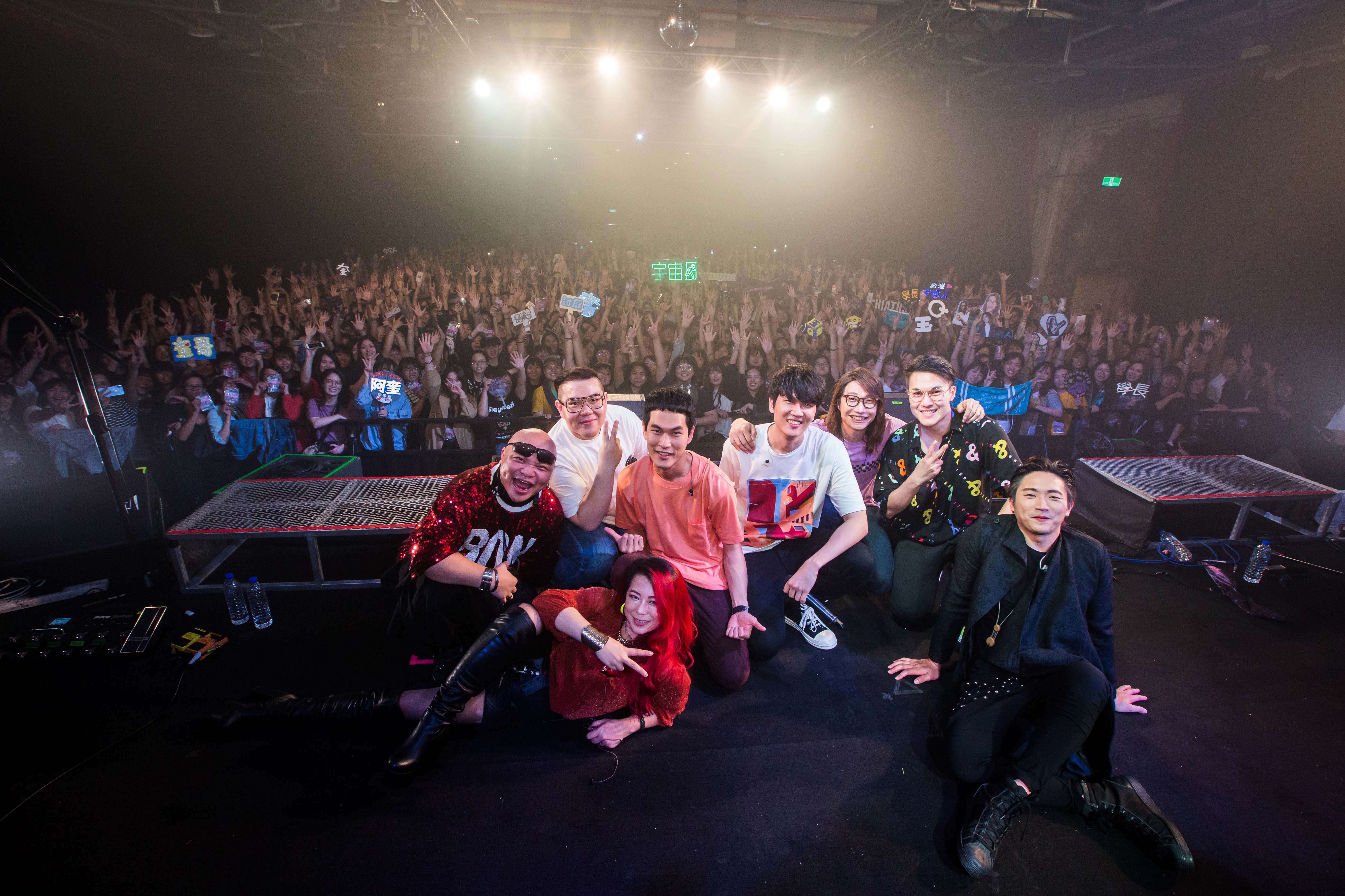 宇宙人樂團經歷180天的巡迴演唱會，最終回到家鄉台北開唱。（相信音樂提供）