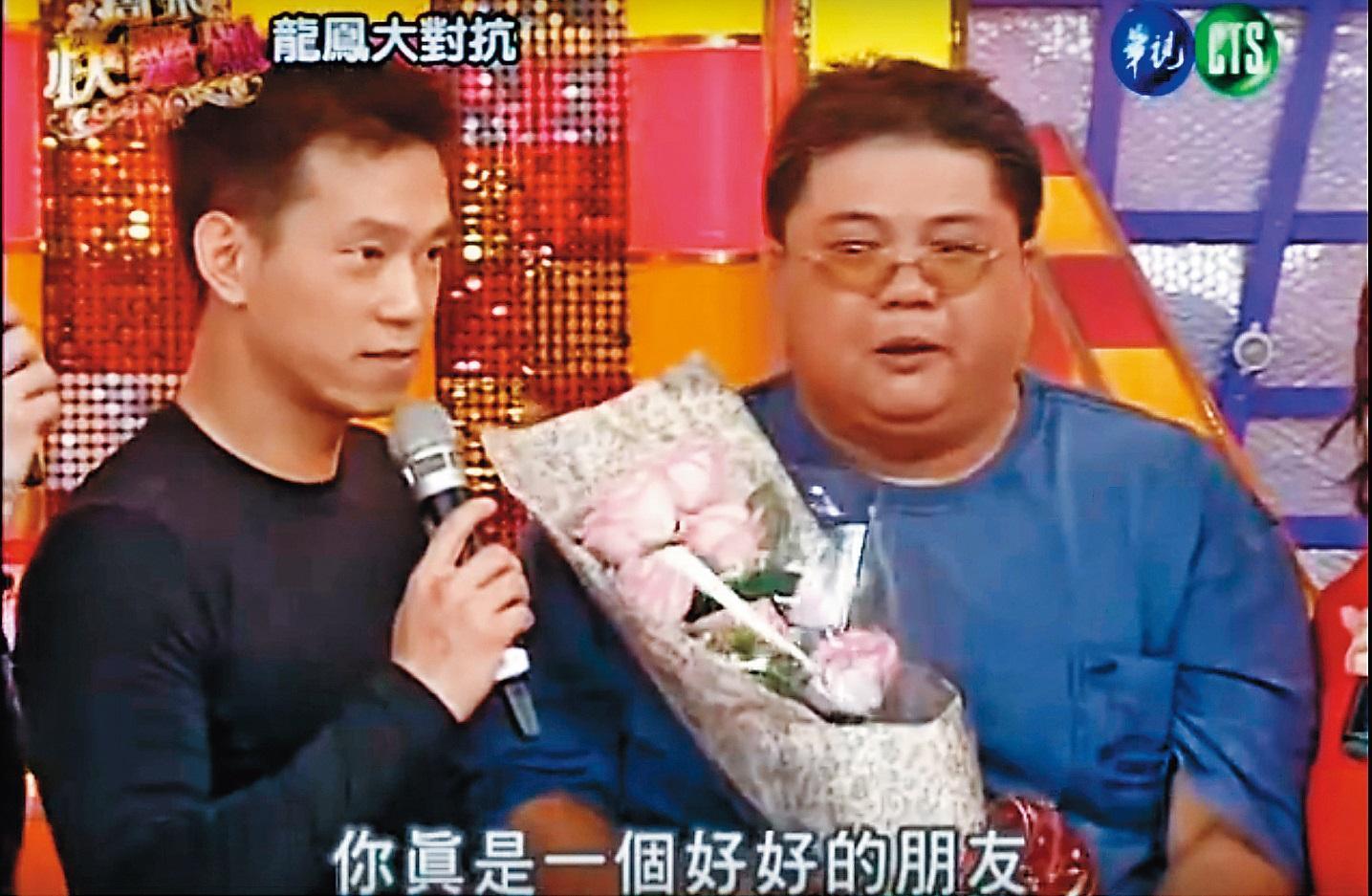 3位童星長大際遇不同，顏正國與陳崇榮（右）20年後合體拍微電影。（翻攝華視《週末快樂頌》）