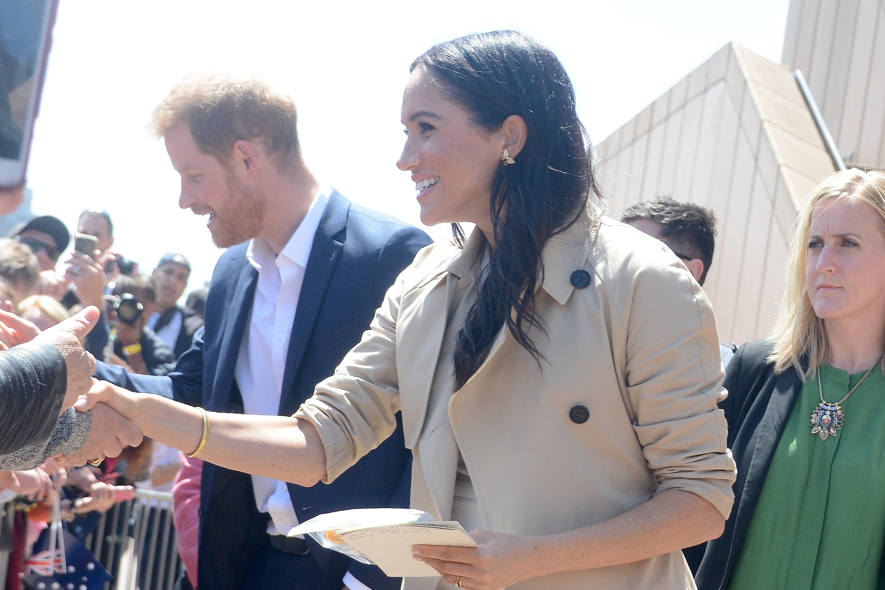 哈利王子和梅根一同出訪澳洲。（東方IC）