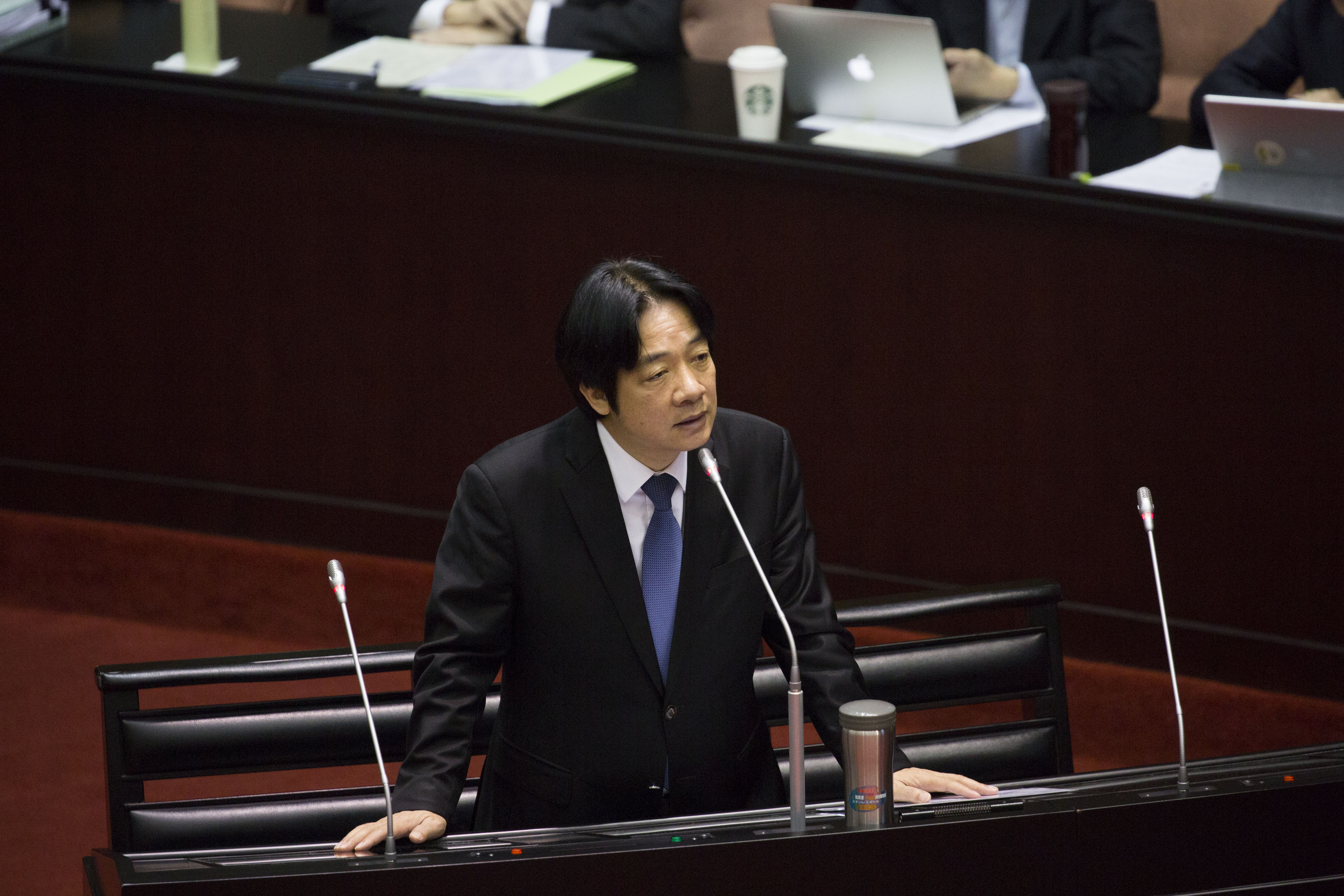 行政院長賴清德表示將針對台鐵營運全面體檢。