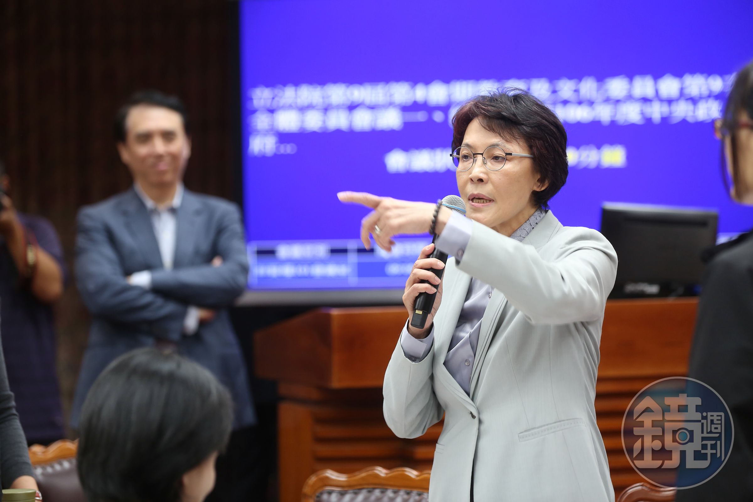 黃昭順表示是宗教界擔心政治的手伸入宗教，才提出此立法版本。（本刊資料照）