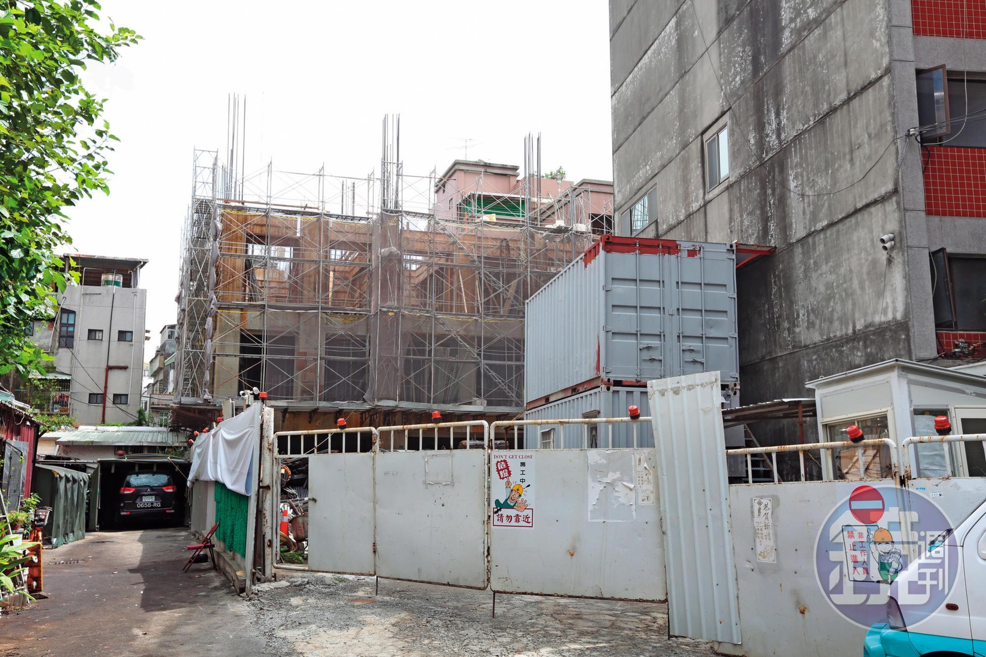 眷宅社投資5千萬元的北市士林區建案,延宕多年無法完工,眷宅社可能因此血本無歸。