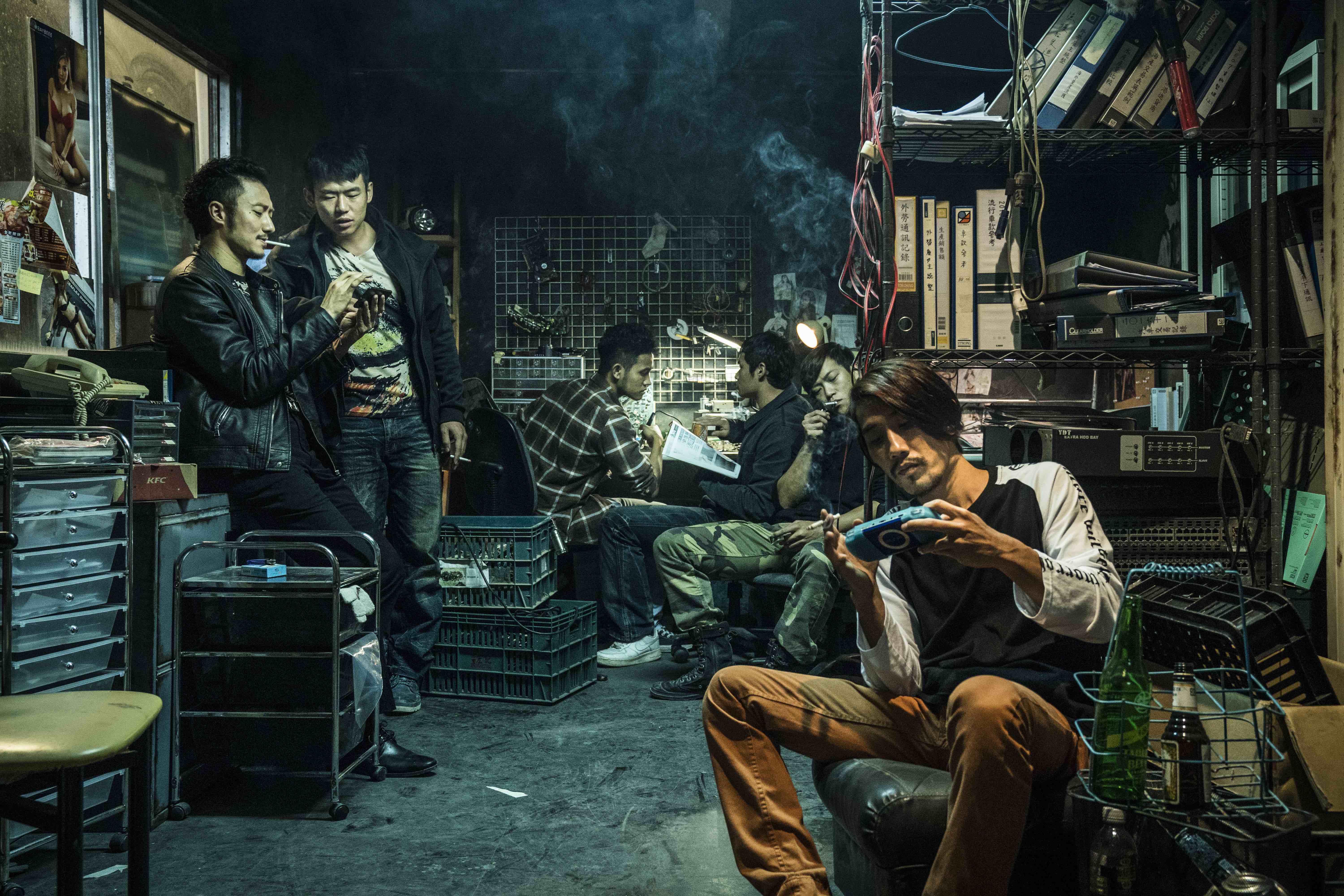 電影《狂徒》由台灣新銳導演洪子烜執導，結合幫派、打鬥等元素，該片日前在高雄電影節播映，獲得滿堂彩。（貴金影業提供）