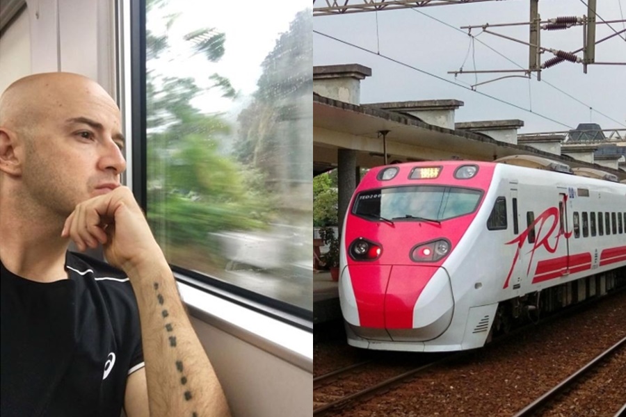 來台12年的吳鳳對普悠瑪事故有感，希望台灣人「不要等悲劇發生才團結」。（合成照片，左圖翻攝自吳鳳臉書）