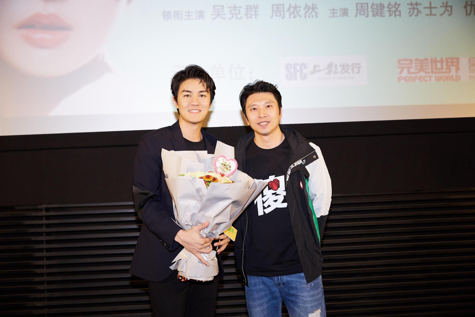 《為你寫詩》描述吳克群飾演的陳詩傑,穿越時空重回校園時代的故事。(和羣娛樂提供)