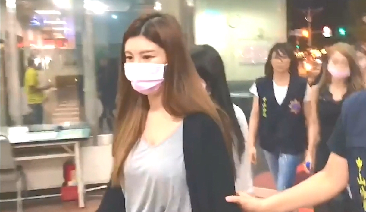 警方在中山區破獲剝皮酒店業者。（刑事局提供）