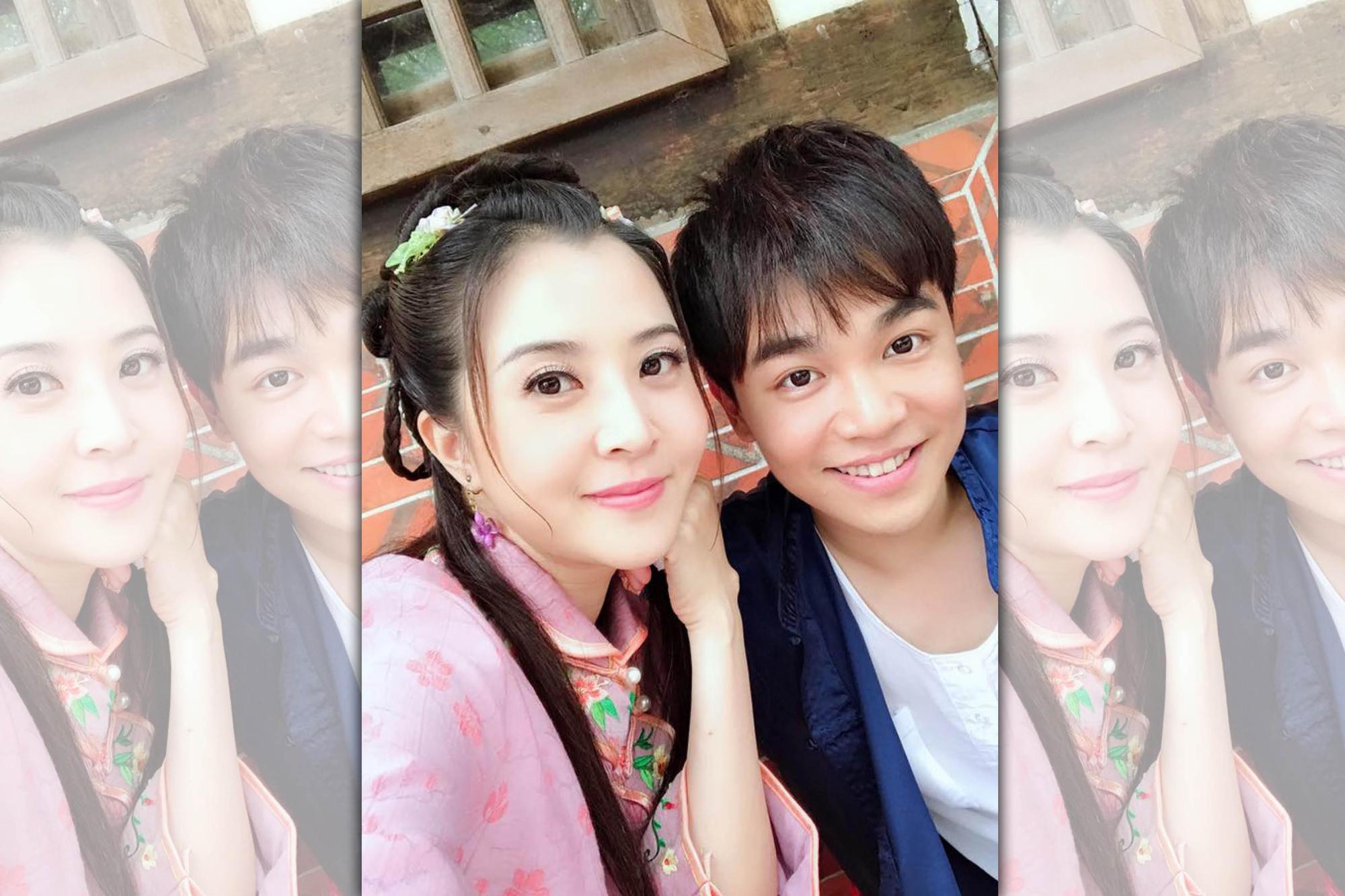 張峰奇和李亮瑾各自透過經紀公司認愛，證實這段相差5歲的姐弟戀。（翻攝自李亮瑾臉書）