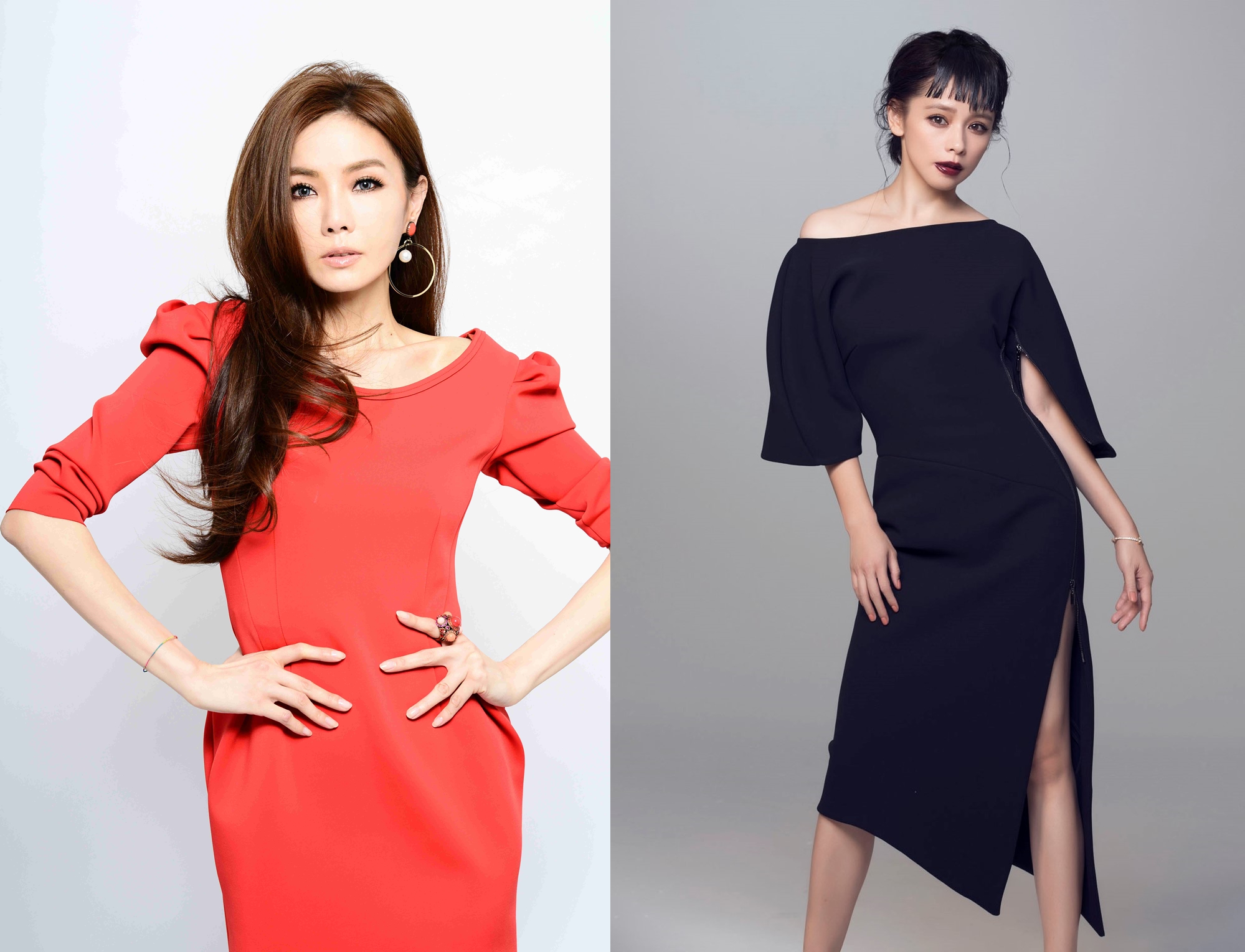 許久未拍電影的兩位女神：謝金燕與徐若瑄今年都回歸電影咖，擔任金馬頒獎人。（金馬執委會提供）