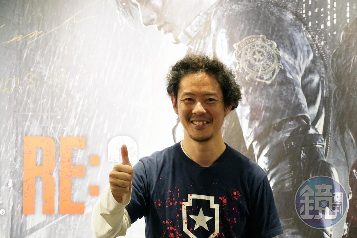 《惡靈古堡2重製版》製作人神田剛來台與媒體座談，分享重製這部經典作品的想法。