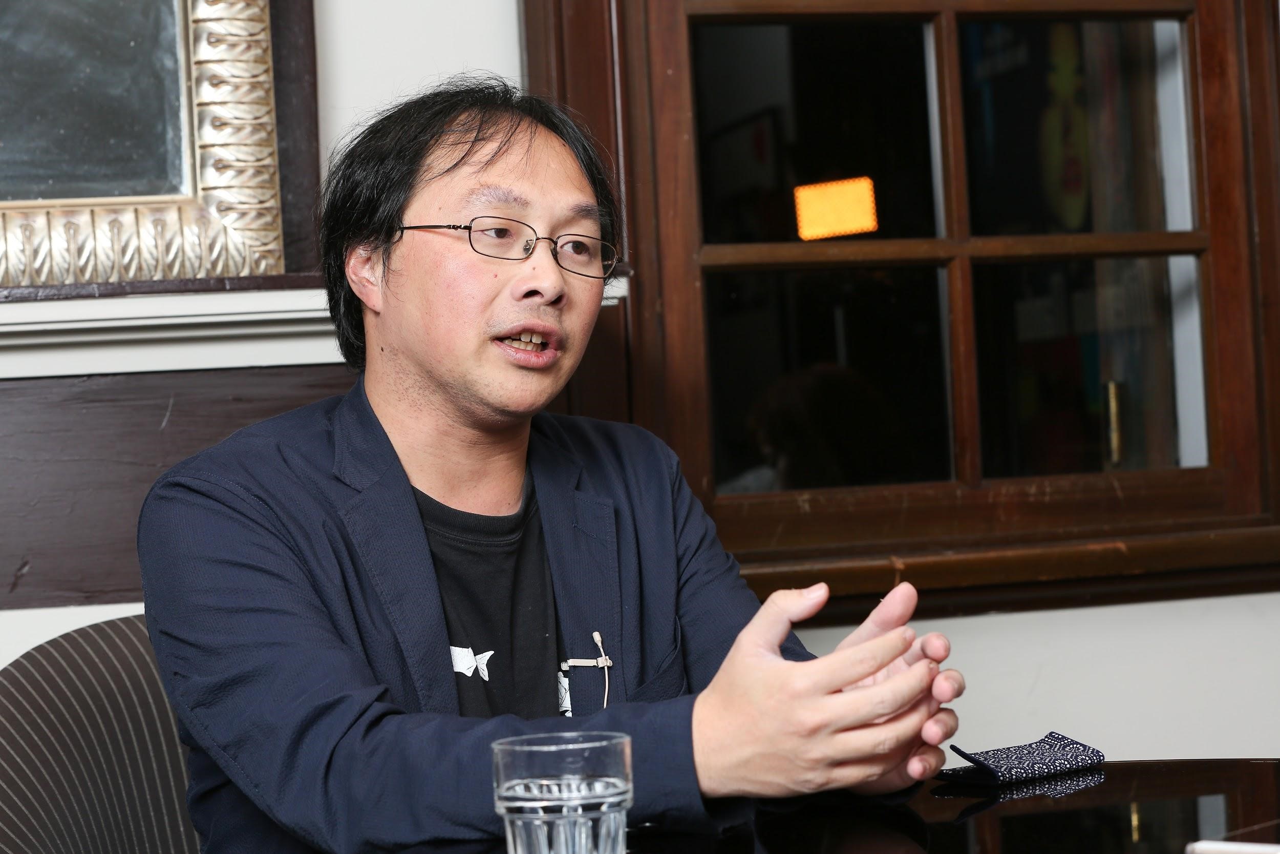 深田晃司建議想拍片的後輩，除了專心創作劇本，也應學習集資和與人溝通的技巧。（天馬行空提供）