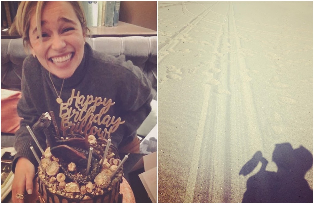 艾蜜莉亞在個人社群網站po文，讓網友對她的新戀情送上祝福。（取自emilia_clarke Instagram）