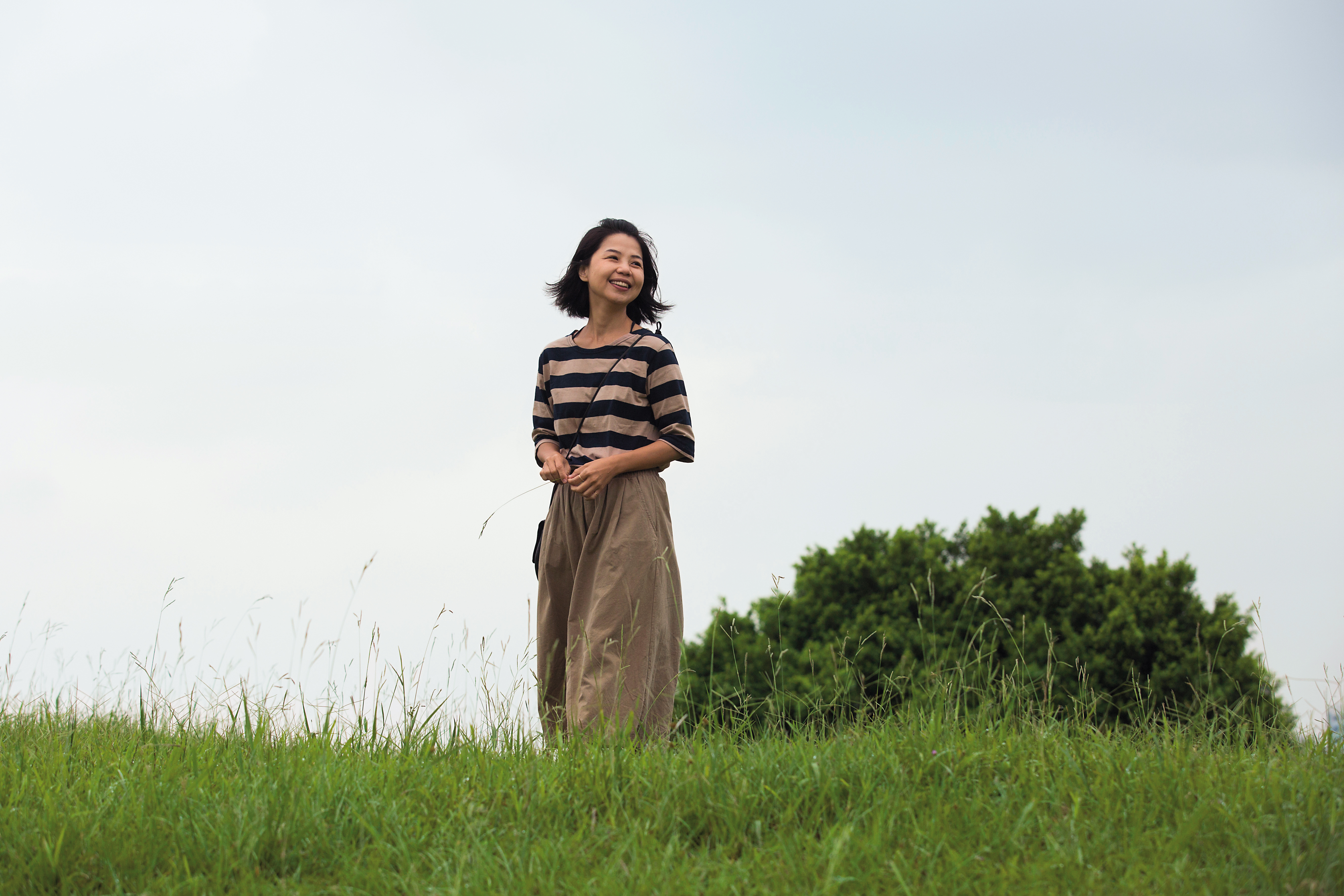 陳慧翎天真浪漫，但個性也追求完美，罹癌後才重新檢視人生，學著放手。