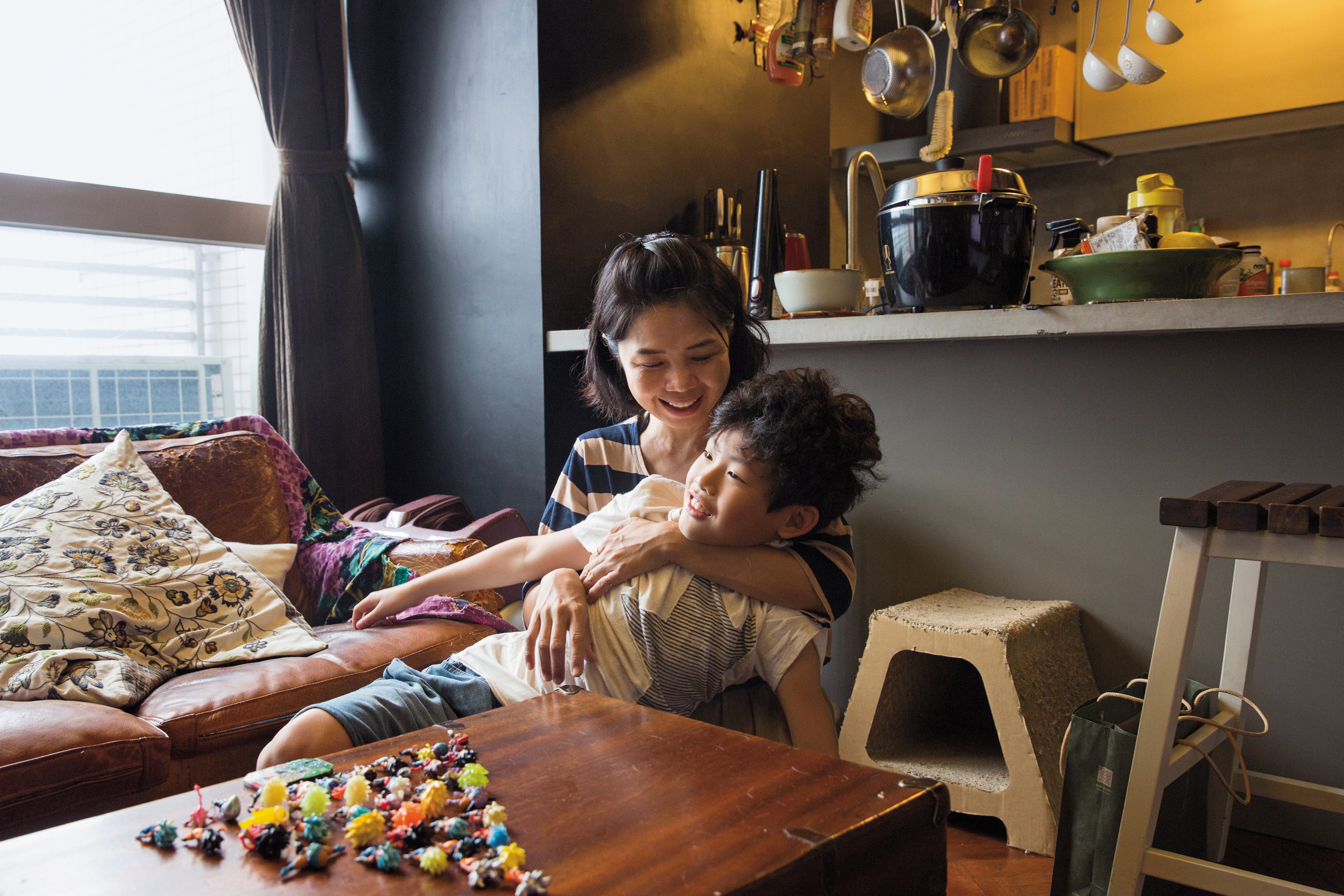 過去沒想過當母親，但男友的孩子樂哥來到身邊，卻讓陳慧翎甘願投入母職，母子2人還曾獨自到日本旅行13天。