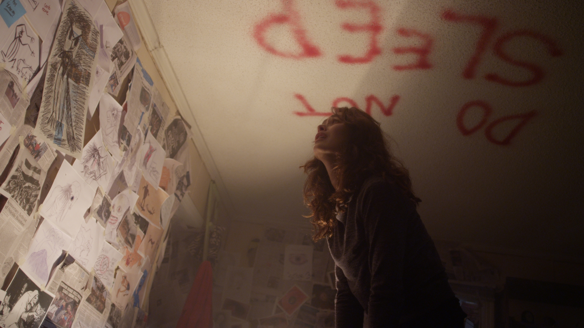 歐嘉柯瑞蘭寇在戲中歇斯底里。（牽猴子整合行銷提供）