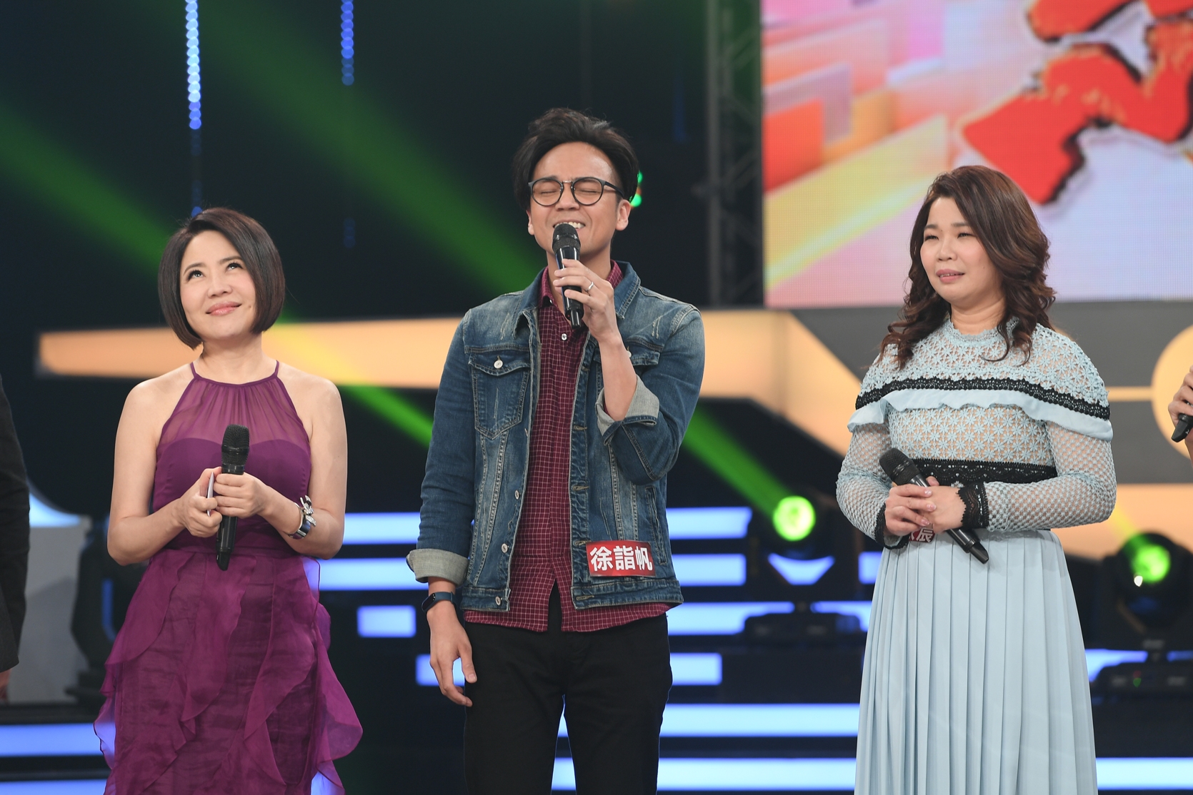 超強魔王徐詣帆對唱歌有高度熱情。（三立提供）