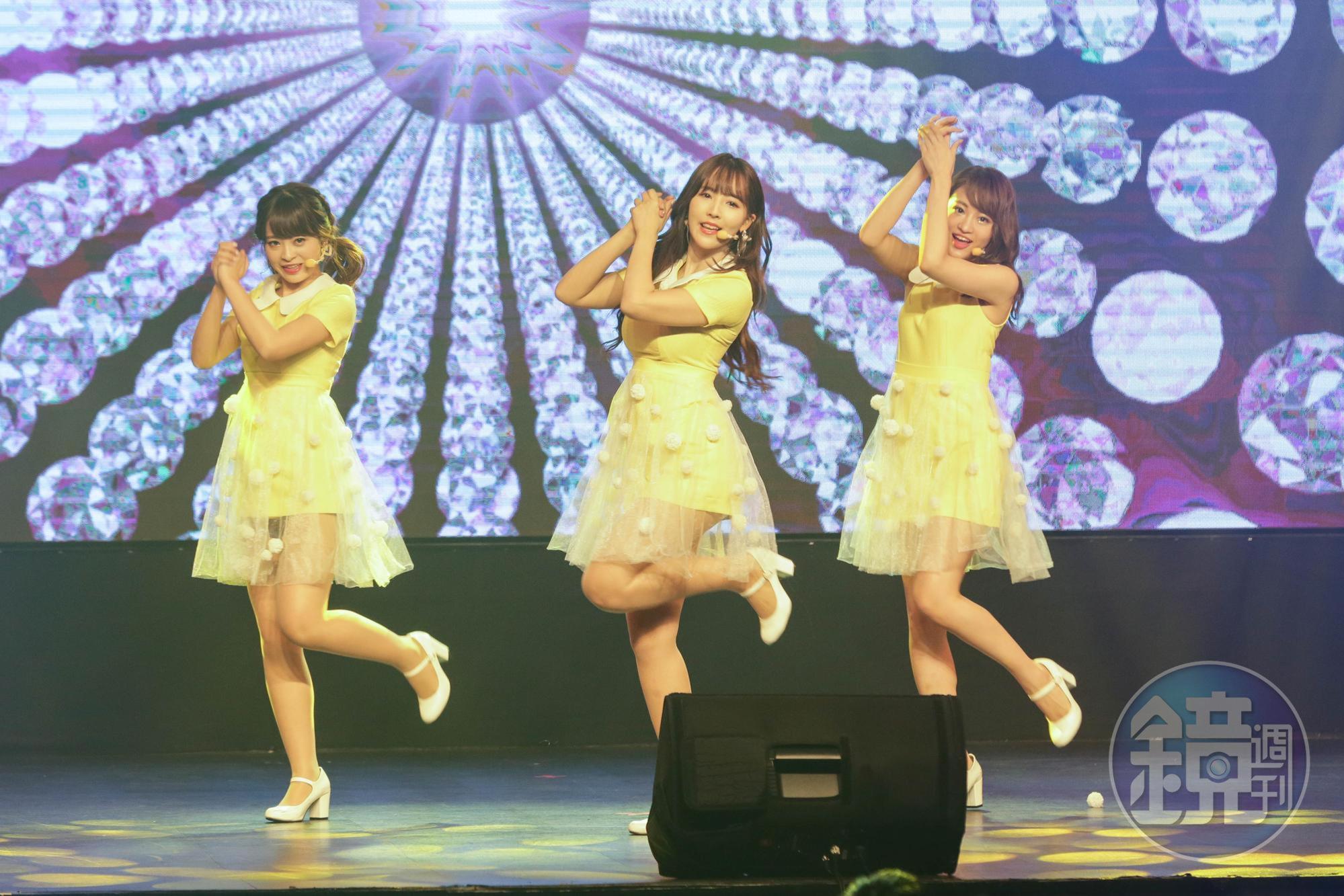 Honey Popcorn 3位成員都覺得現在才剛起步,她們會認真在歌舞上更認真,帶給粉絲更好的表演。
