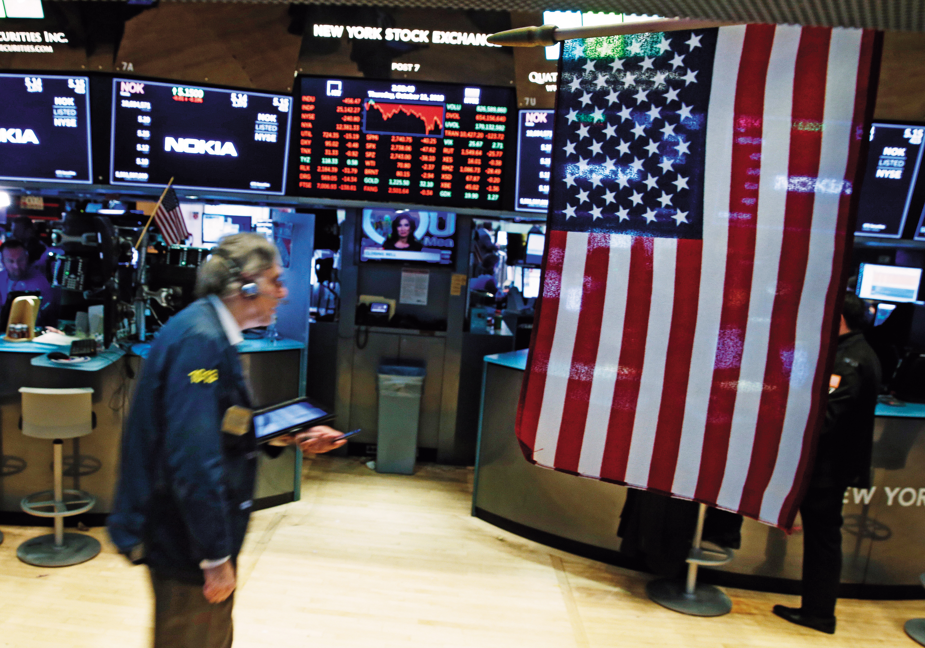 利率逐漸走高，資金緊縮問題已在新興市場反應，如今也蔓延至最強勢的美國了。（東方IC）