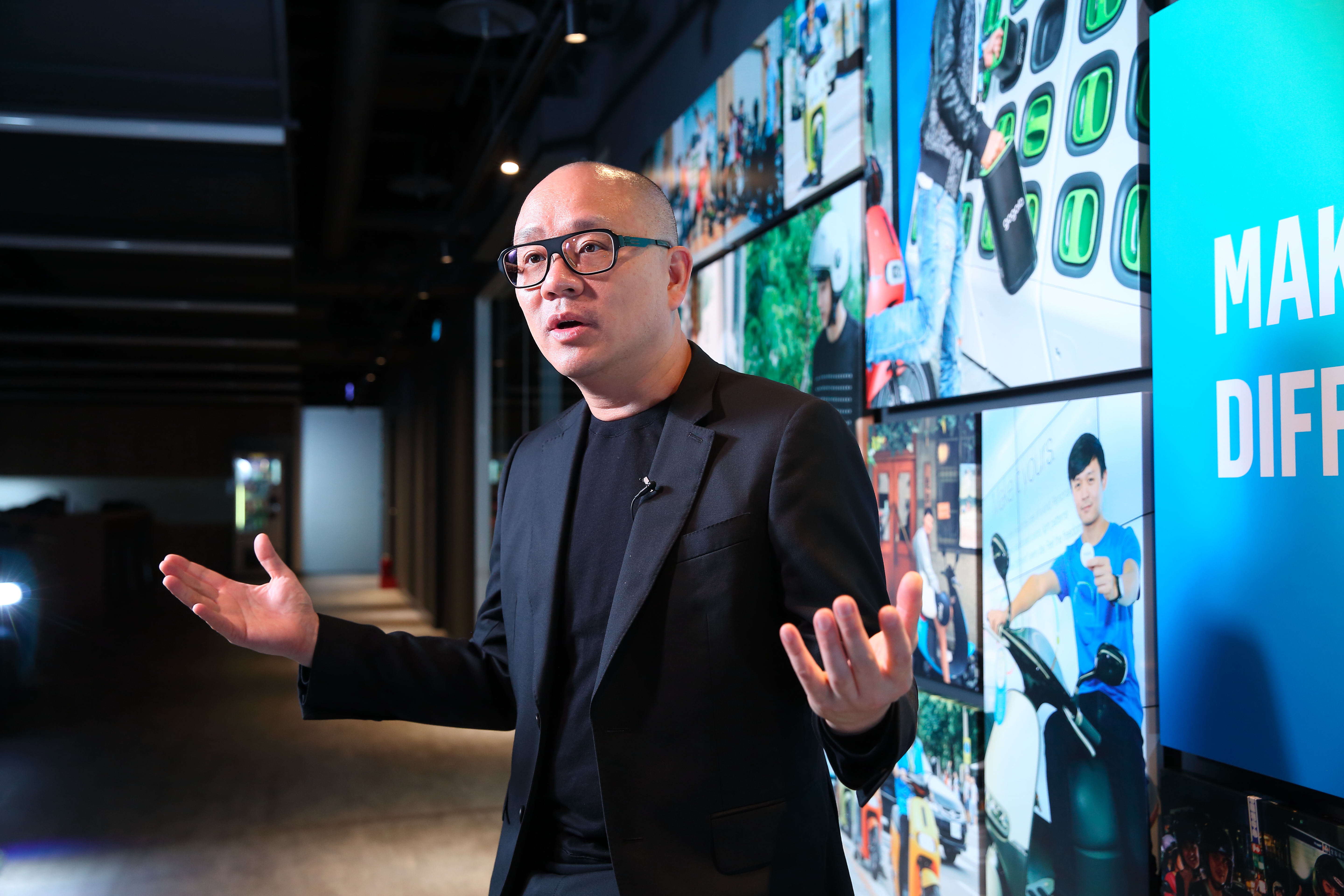 陸學森透露，他第一次來台灣看到滿街燃油摩托車，是讓他心中萌芽創立Gogoro的原因。