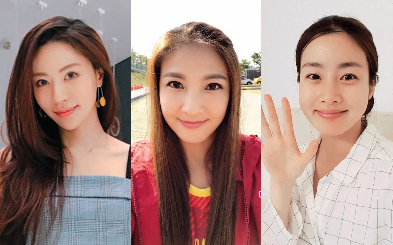 王瀅（左）產後靠騎馬瘦身，還花不少錢添購專業騎馬配備。（翻攝自王瀅臉書）；身材原本就超好的陳思璇（中），透露是靠著騎馬雕塑翹臀及窈窕曲線；姜素拉（右）靠騎馬練出身材曲線，甚至有促進腸胃蠕動幫助消化的神效。（翻攝自姜素拉IG）