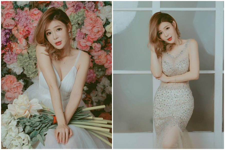 孟子第73代孫女歌手孟慶而爆D奶首度穿婚紗走秀，曝有交往對象想閃婚。（e時尚提供）