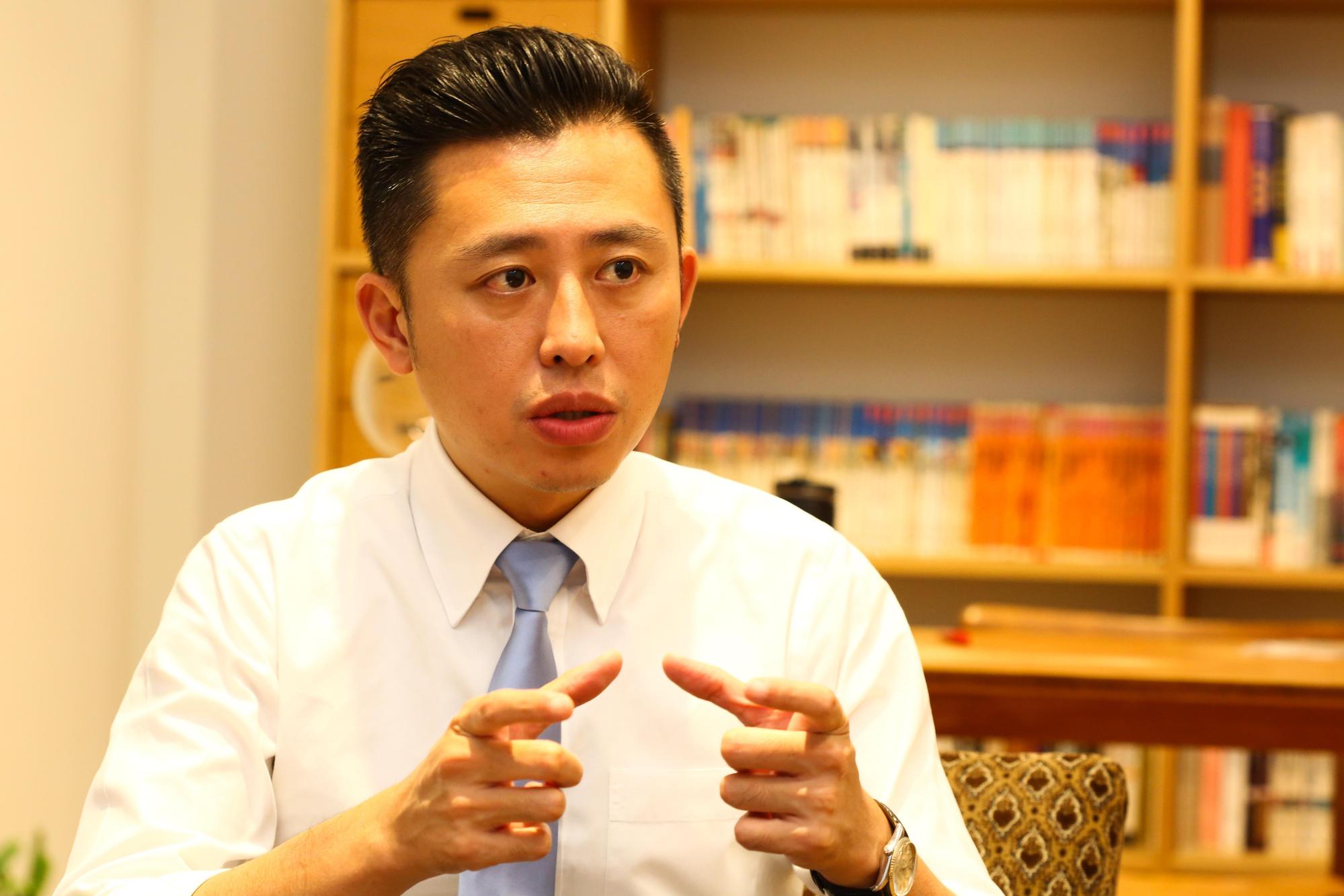 林智堅將執政譬喻為料理,堅持用心烹煮,讓心愛的市民品嘗幸福的滋味。
