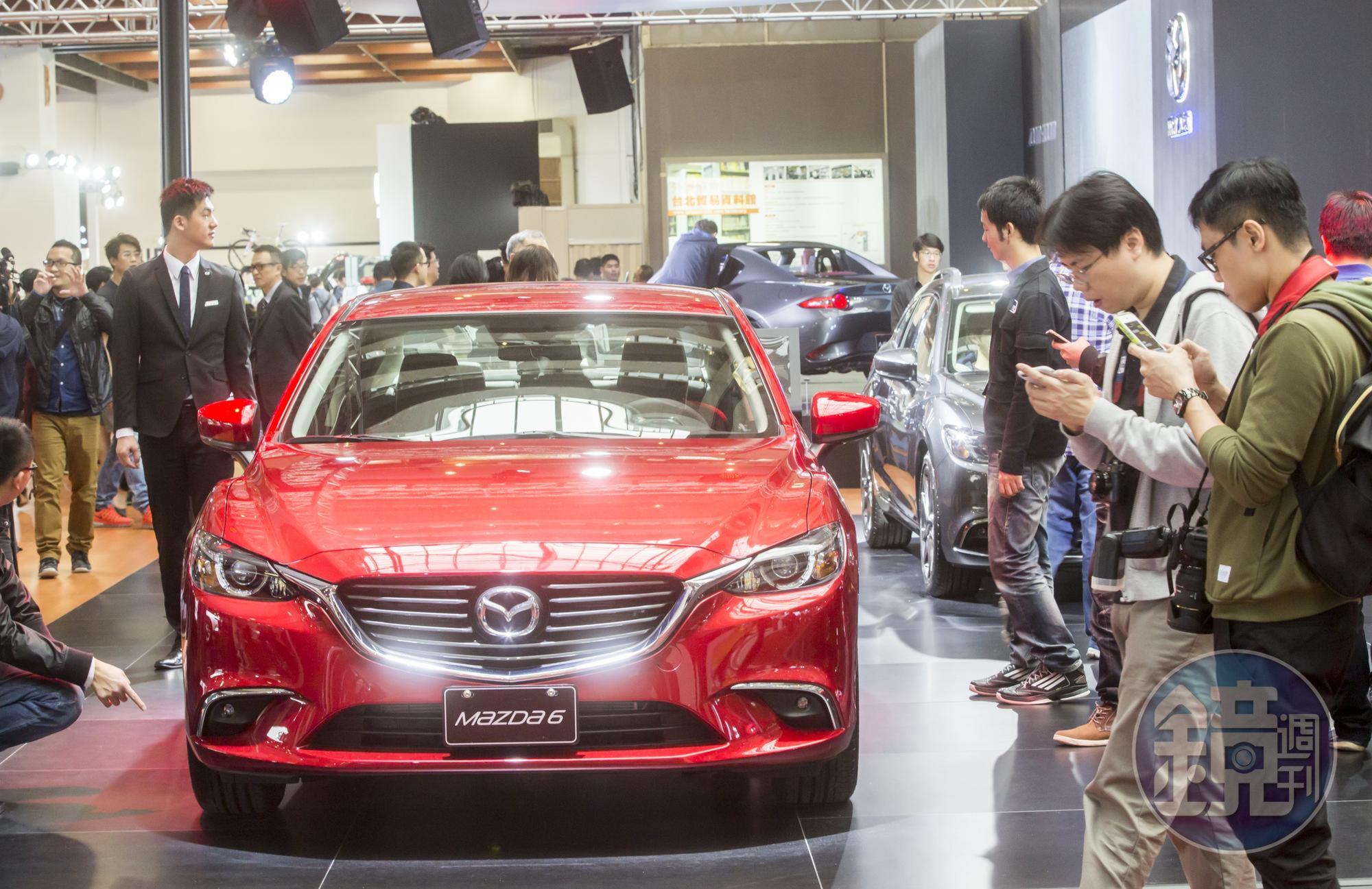 馬自達搭載SKYACTIV-D 2.2 L柴油引擎的CX-5與Mazda 6（圖）車款，先前遭爆有部分車輛在行駛中引擎冷卻水溢出，導致引擎進入保護措施降速。