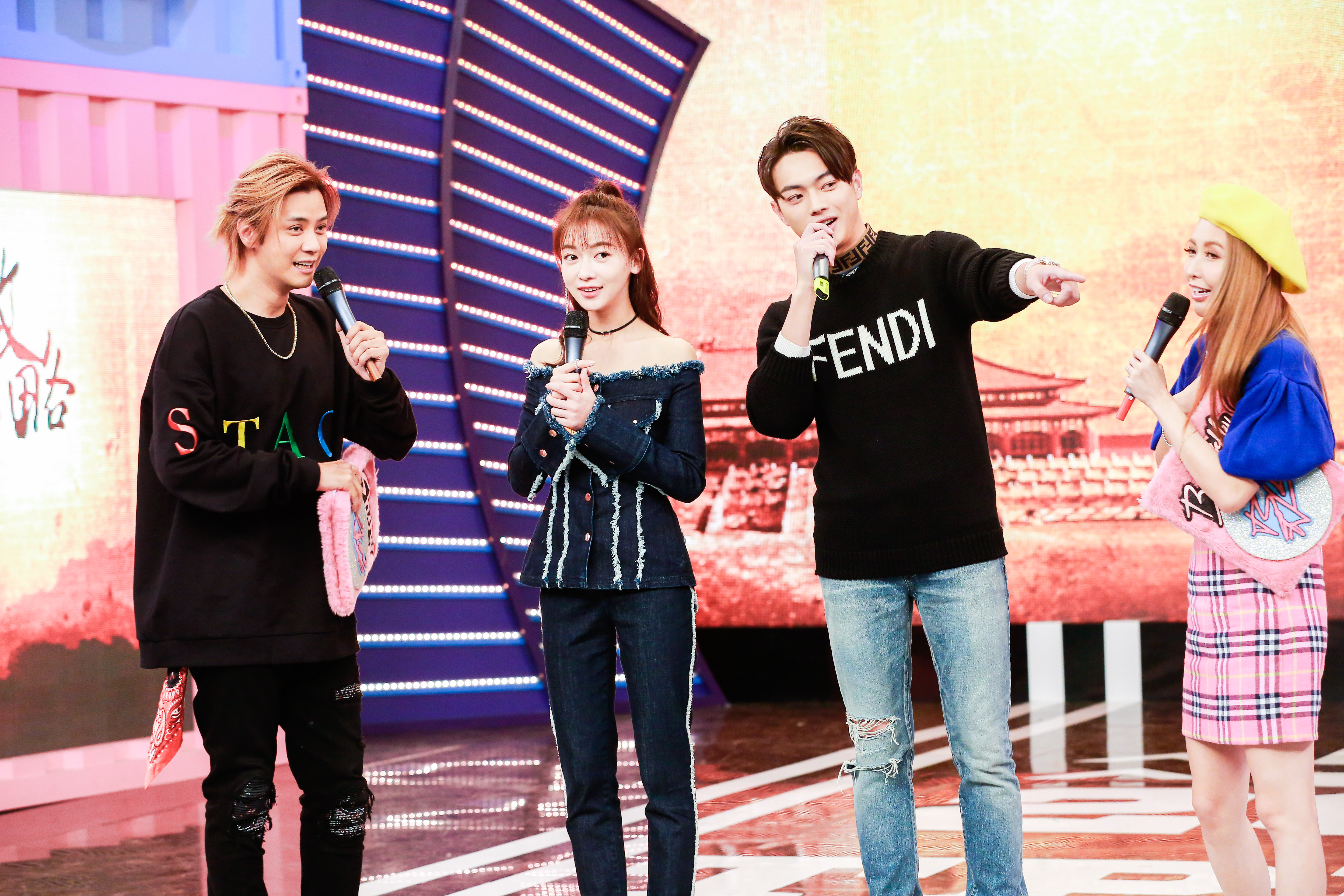 吳謹言和許凱今日抵台，這次宣傳節目僅上羅志祥和愷樂主持的八大《娛樂百分百》。