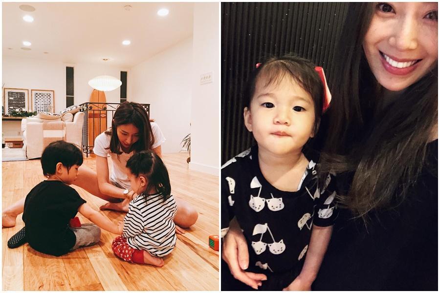 隋棠育有一雙兒女，日前她說明沒讓小孩過萬聖節的理由。（翻攝自隋棠IG）